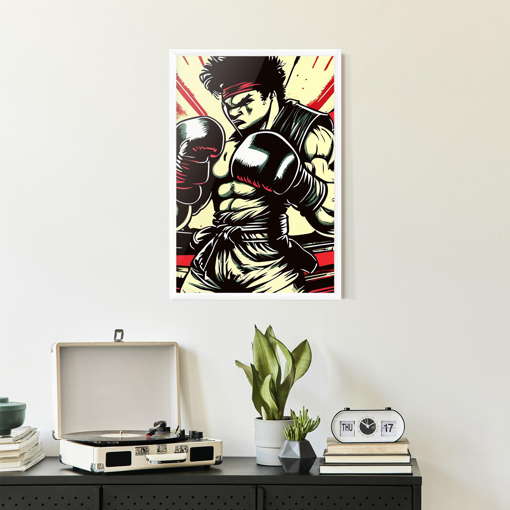 Keretezett Poszter Box Video Game mockup 2