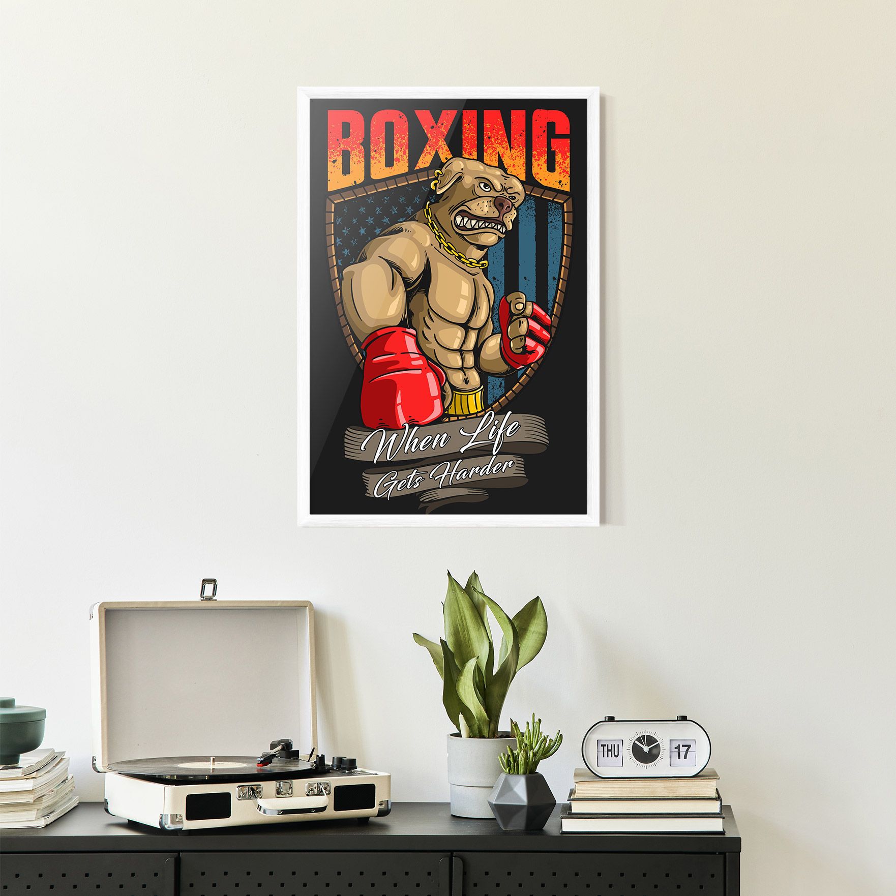Pitbull Boxer mockup 2