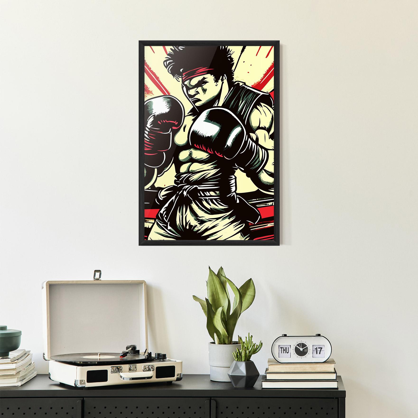 Keretezett Poszter Box Video Game mockup 2