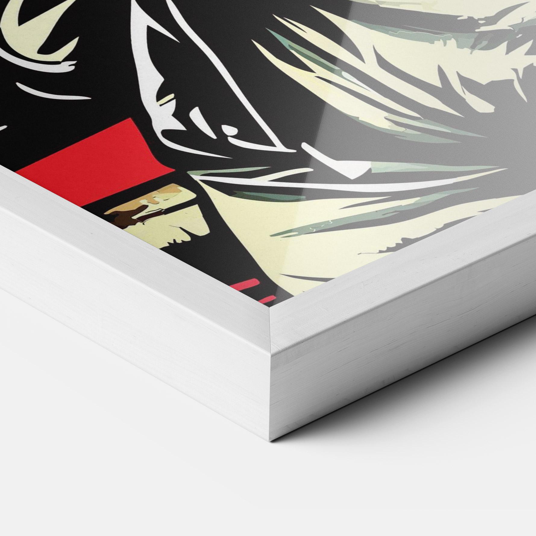 Keretezett Poszter Box Video Game mockup 3