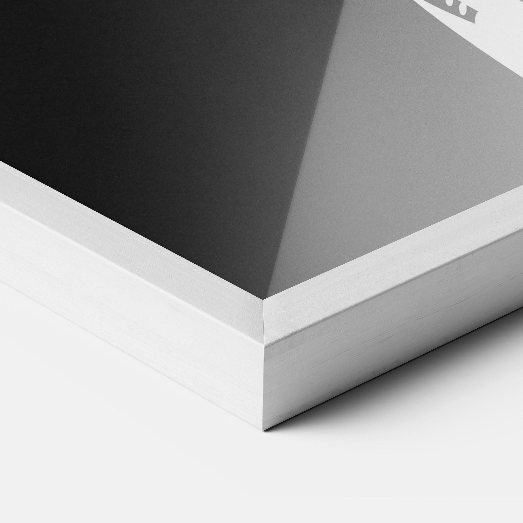 Keretezett Poszter Grey Hand Boxing mockup 3