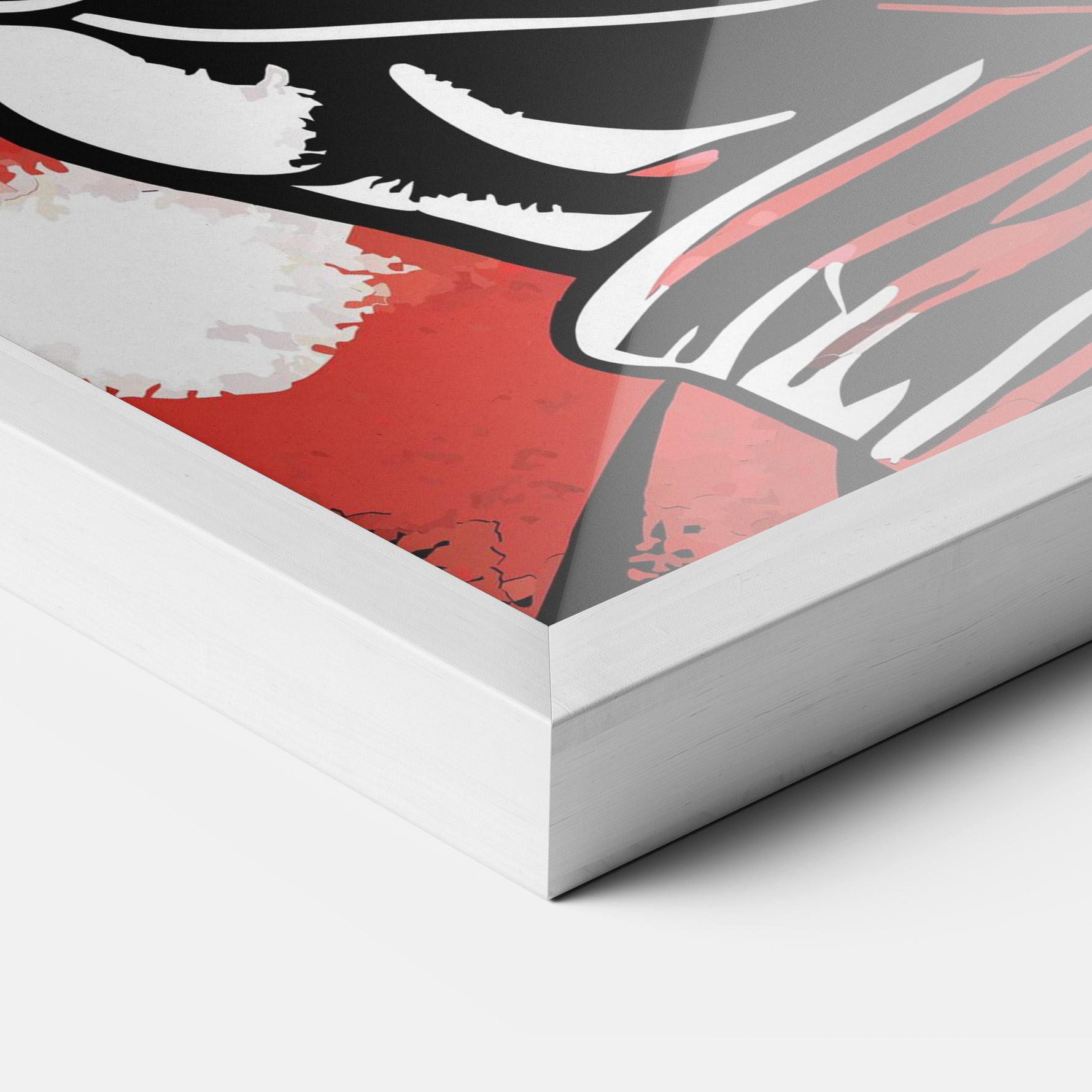 Keretezett Poszter Video Game Box mockup 3