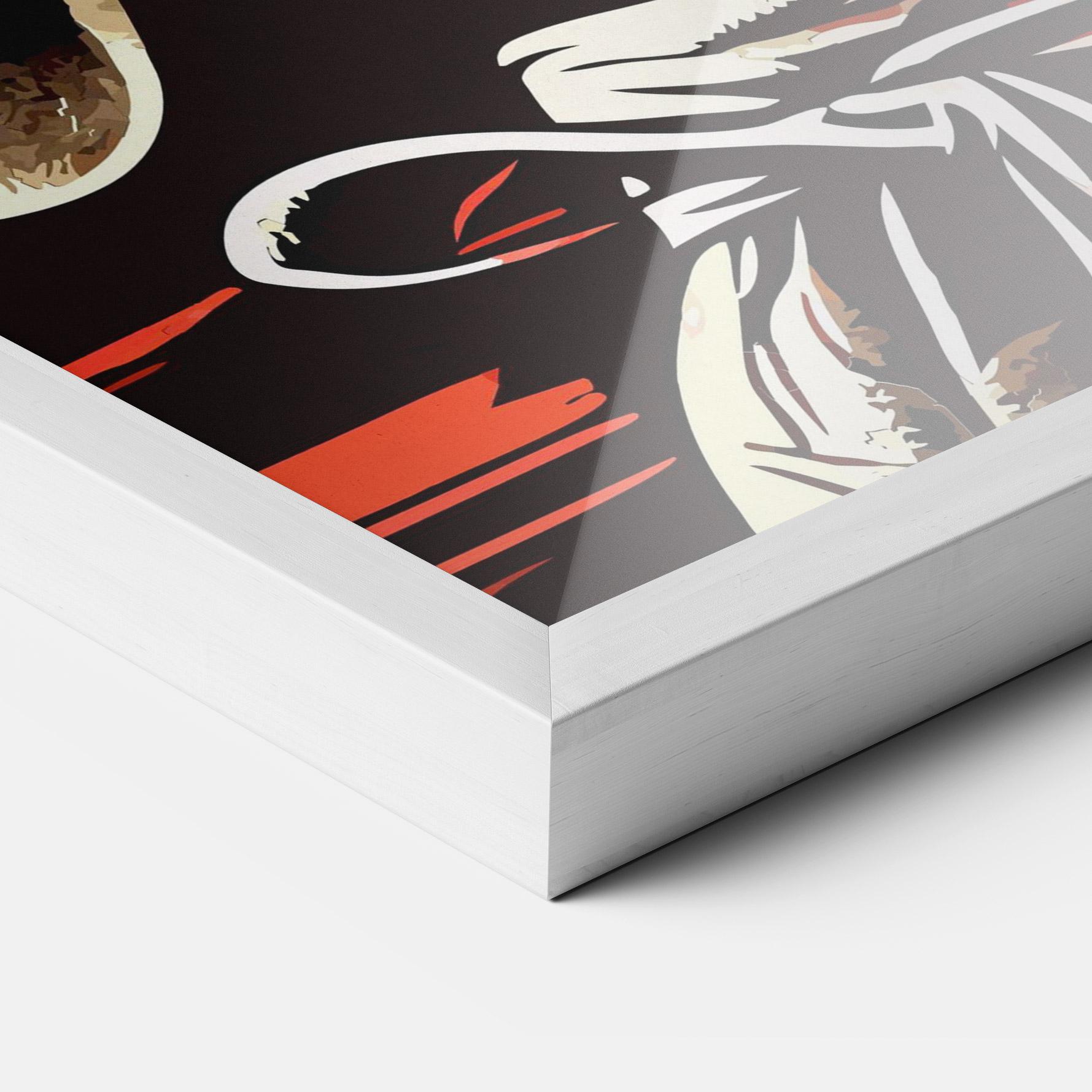 Keretezett Poszter Video Game Boxing mockup 3