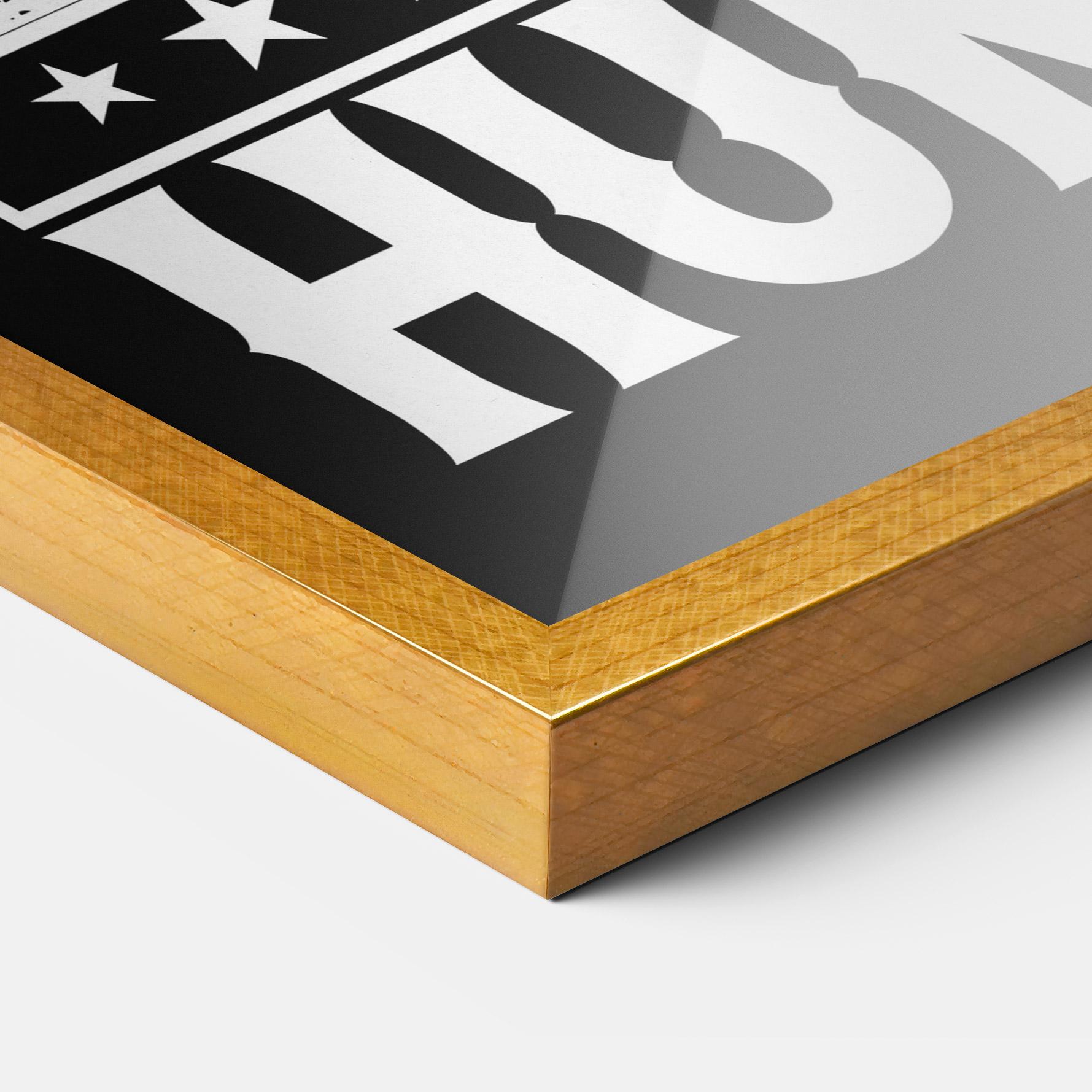 Keretezett Poszter Boxing Hunger mockup 3