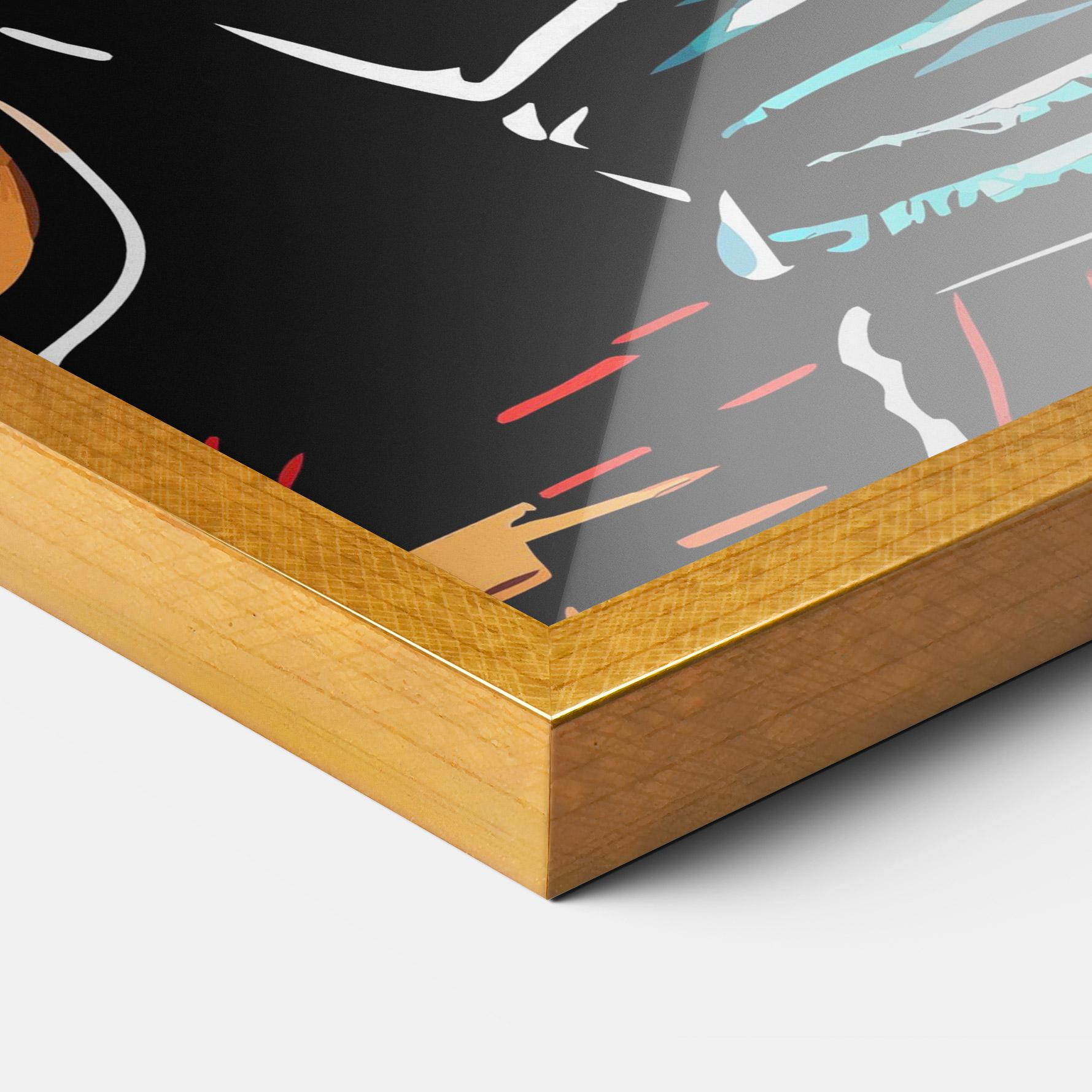 Keretezett Poszter Video Box Game mockup 3