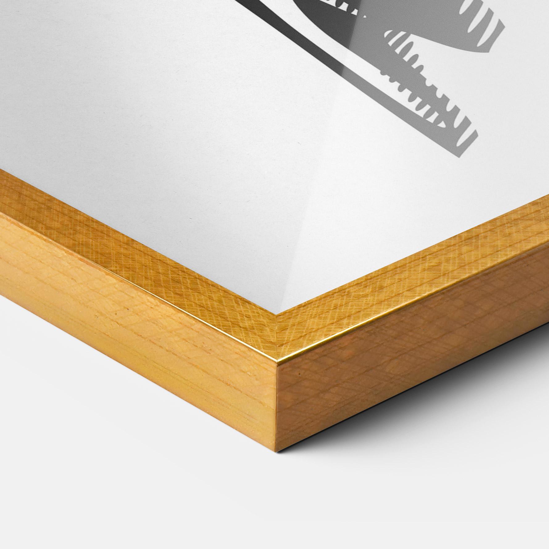 Keretezett Poszter White Hand Boxing mockup 3