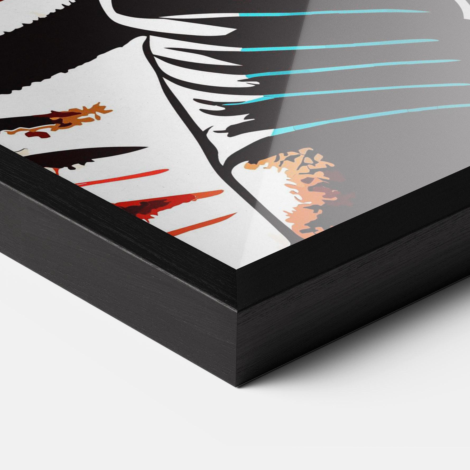 Keretezett Poszter Box Video Games mockup 3