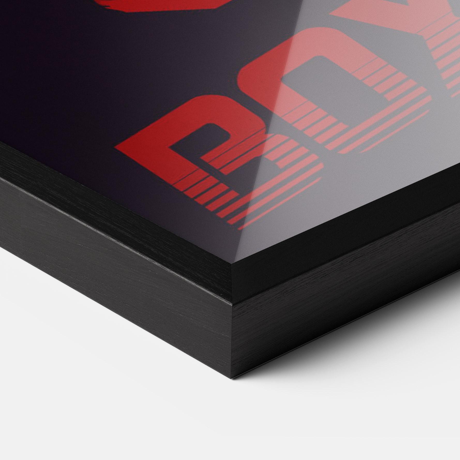 Keretezett Poszter Boxing Strong mockup 3