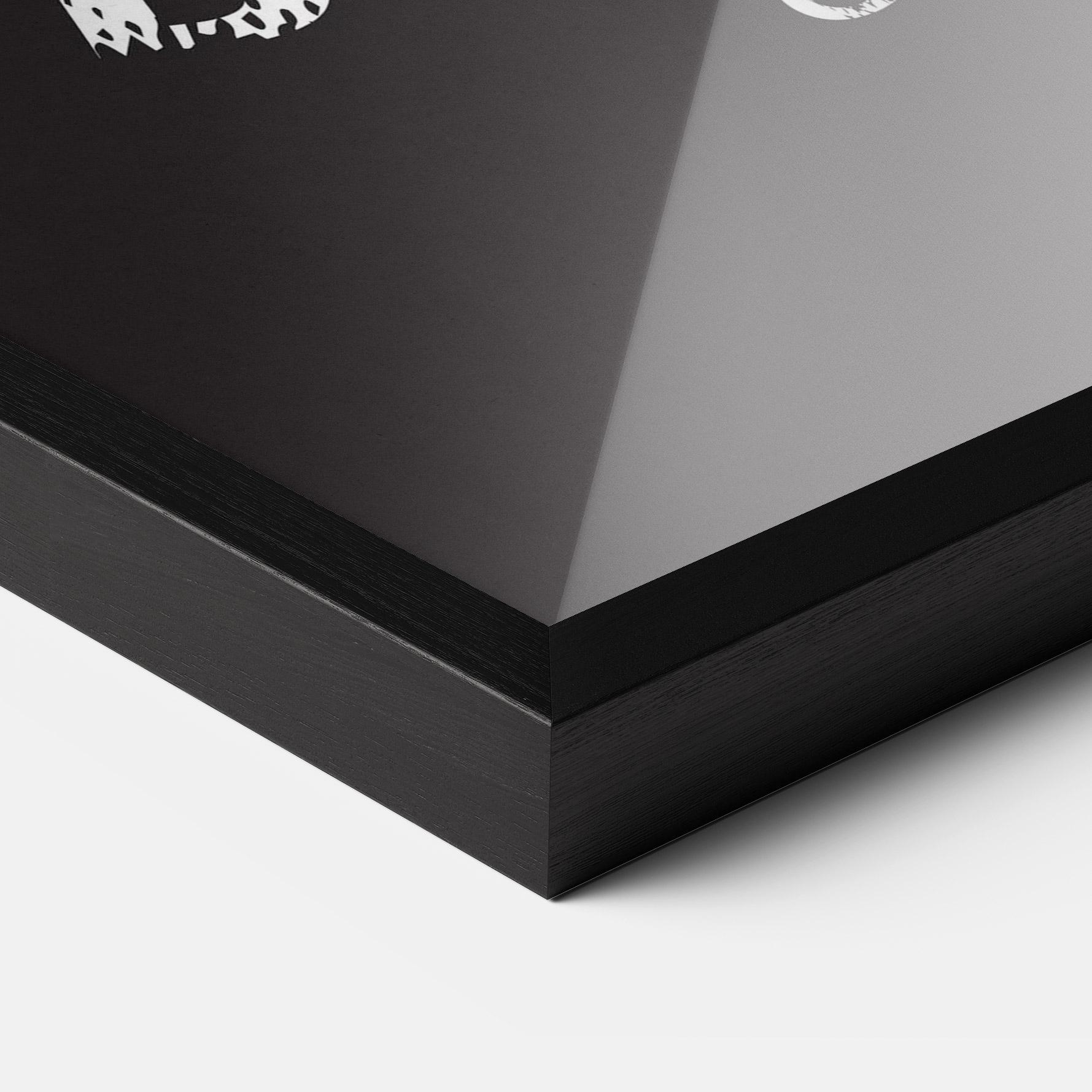 Keretezett Poszter Tough Life mockup 3