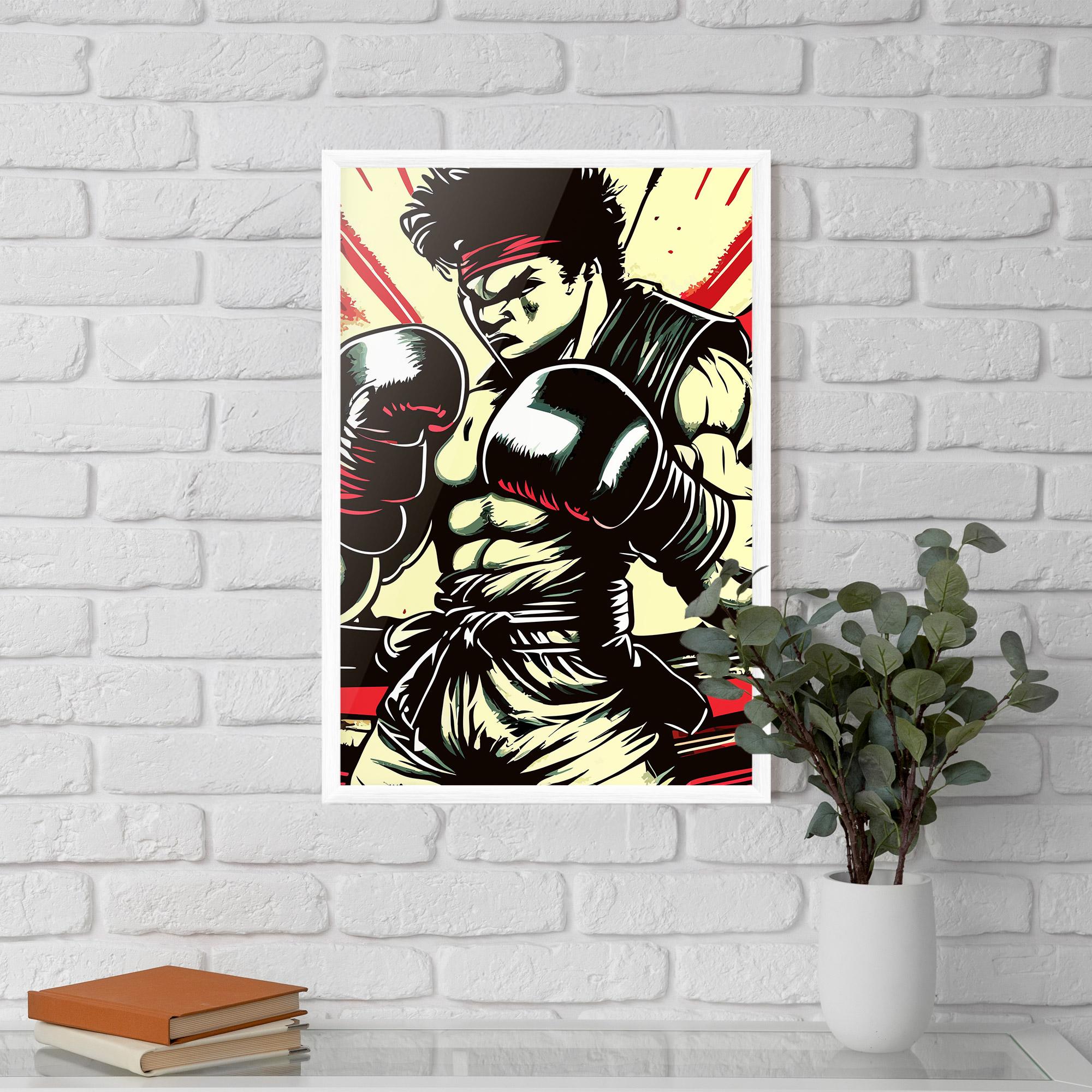 Keretezett Poszter Box Video Game mockup 5