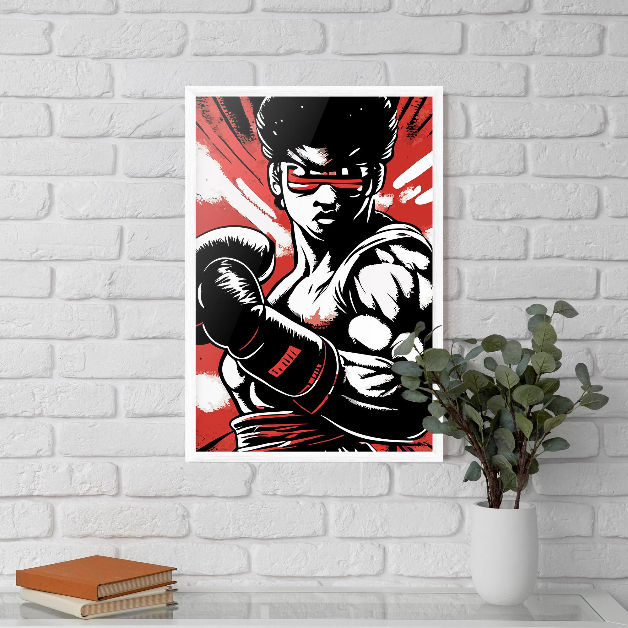 Keretezett Poszter Video Game Box mockup 5