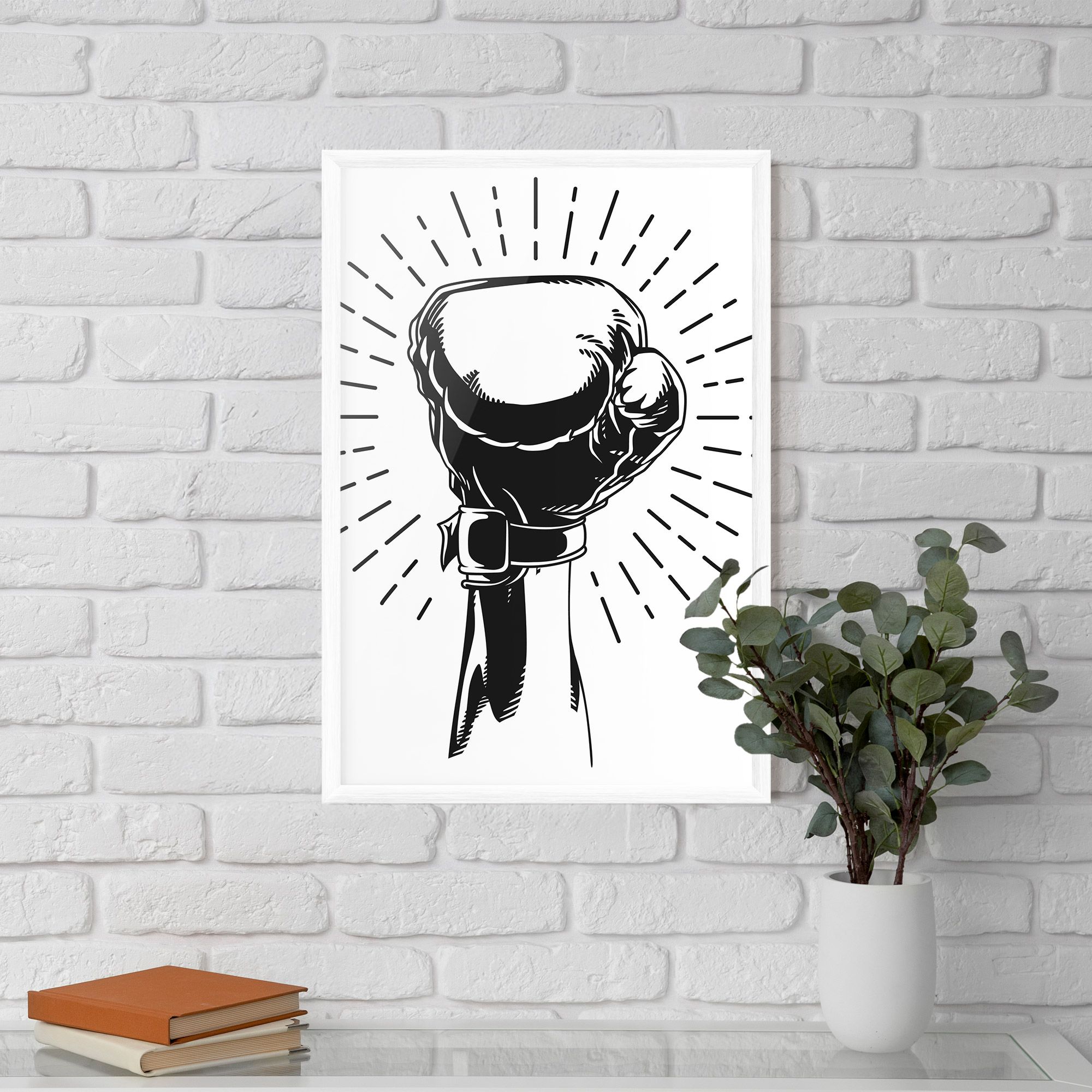 White Hand Boxing mockup 5