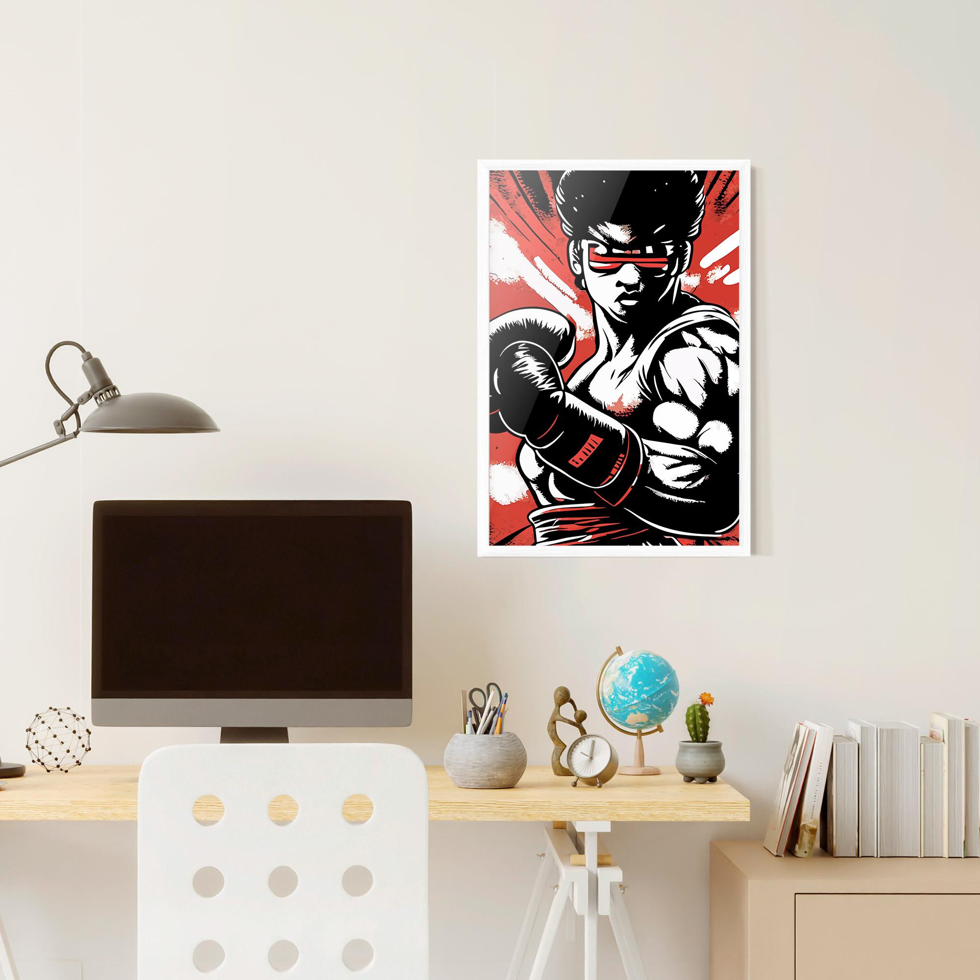 Keretezett Poszter Video Game Box mockup 6