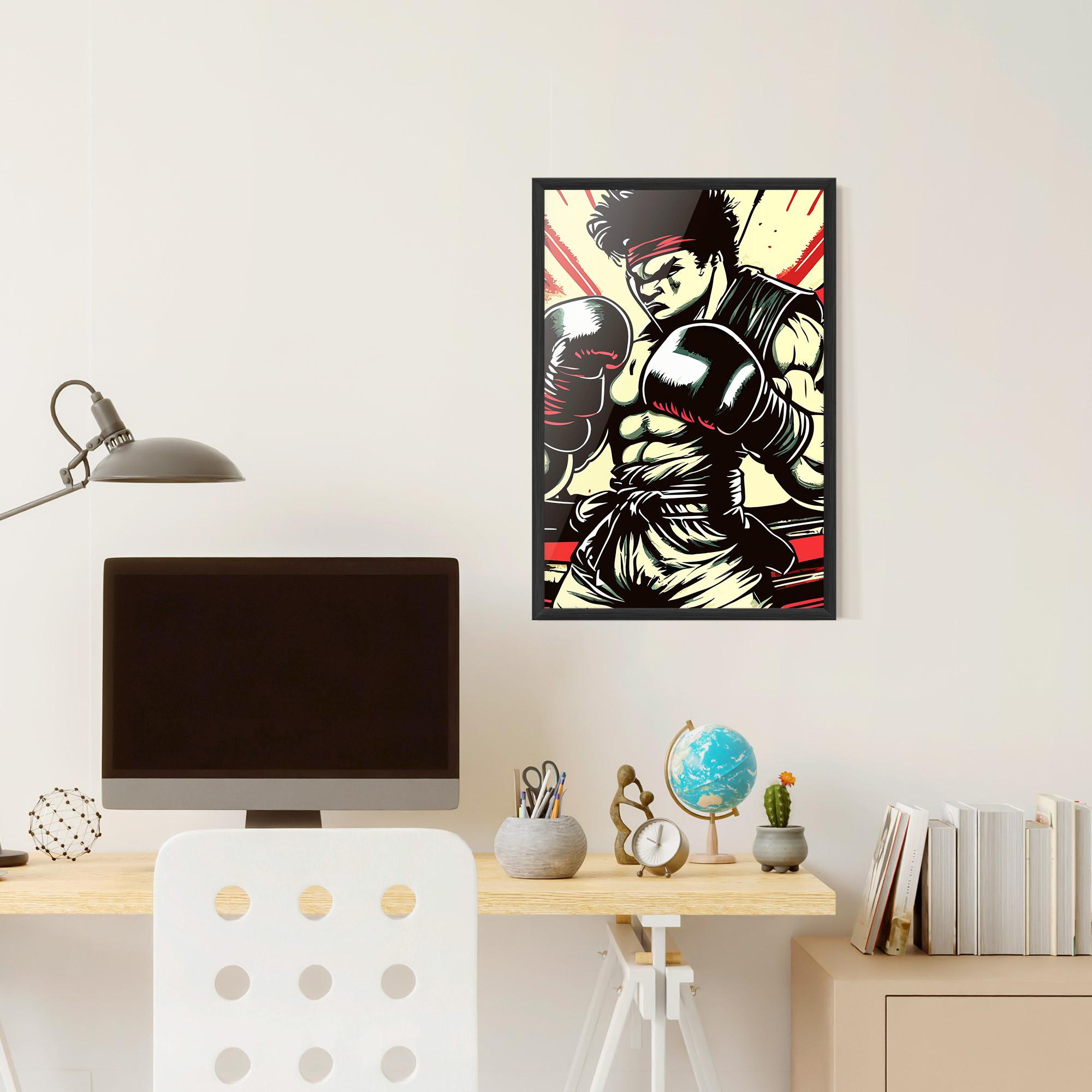 Keretezett Poszter Box Video Game mockup 6