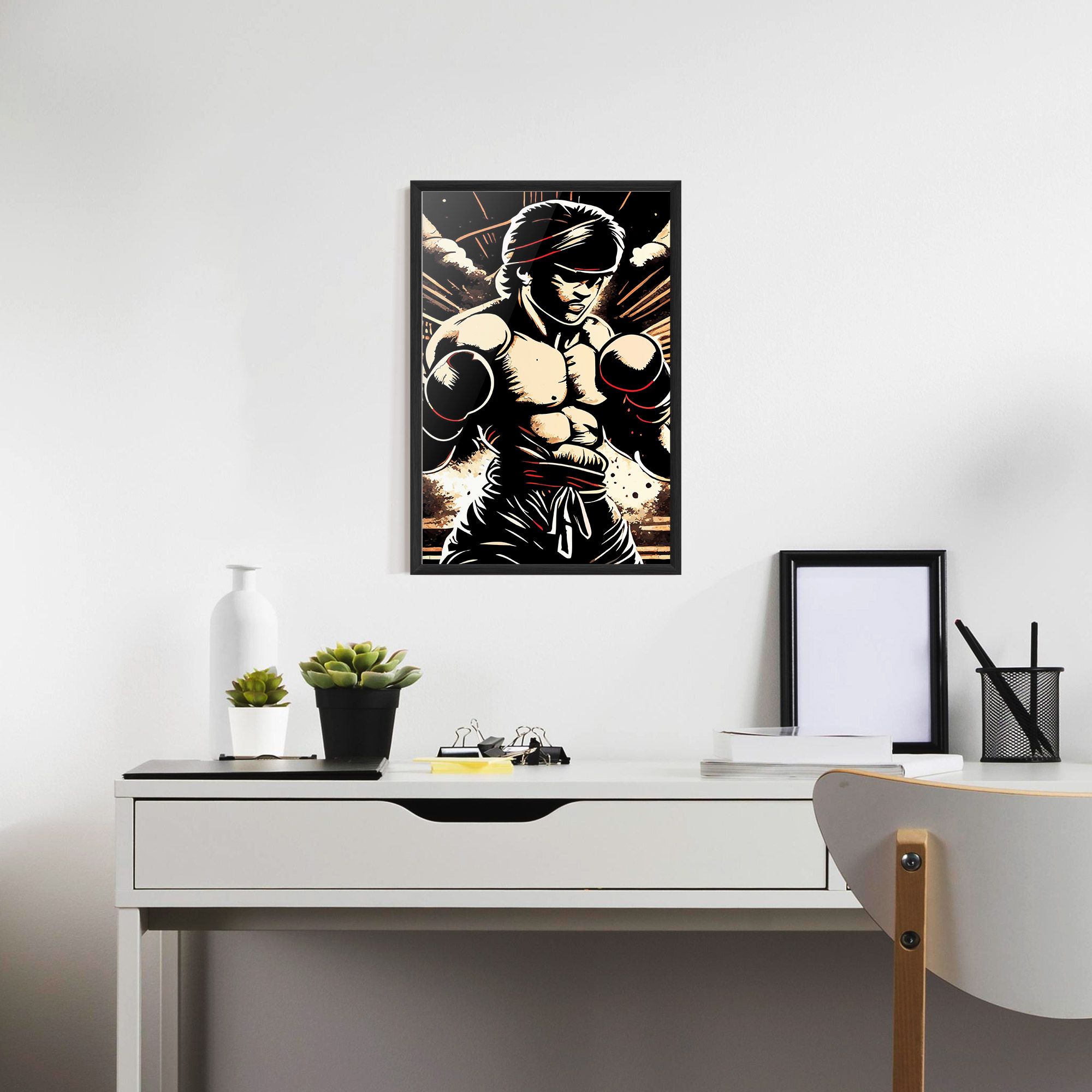 Boxing Video Game mockup 7