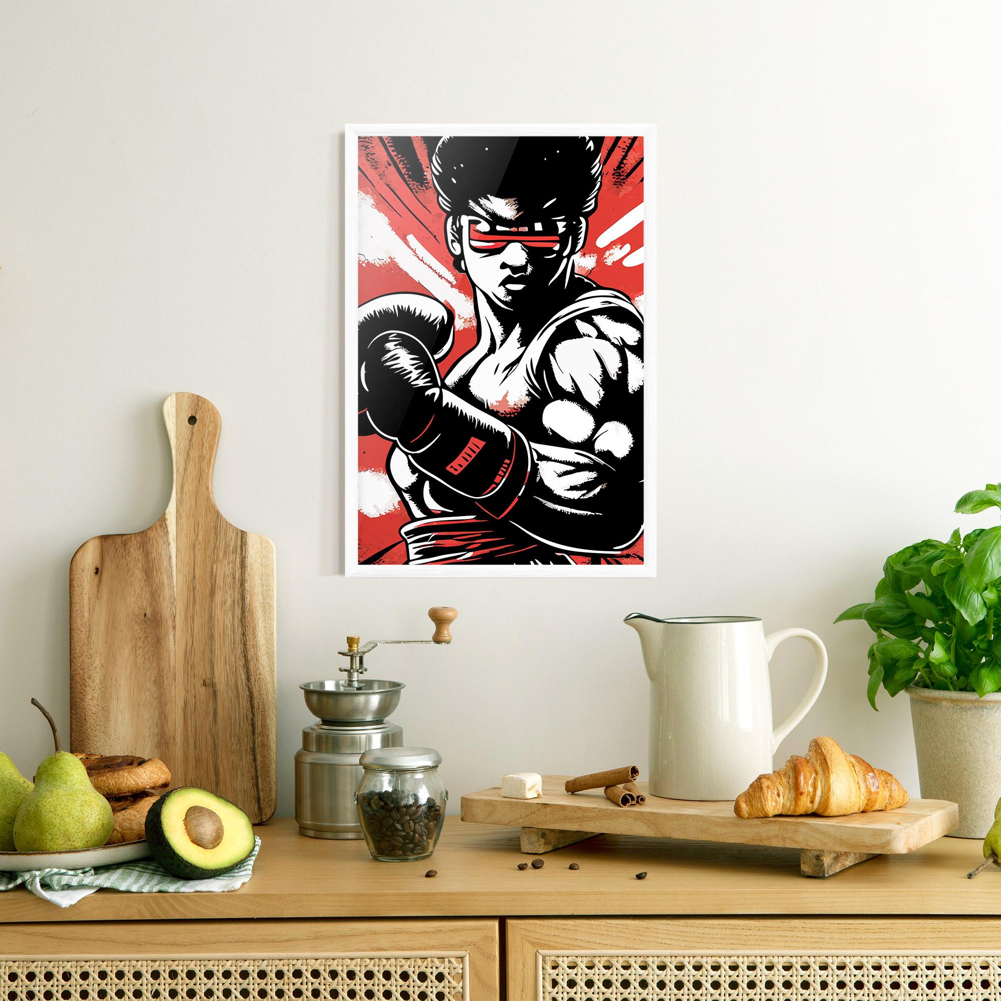 Keretezett Poszter Video Game Box mockup 8