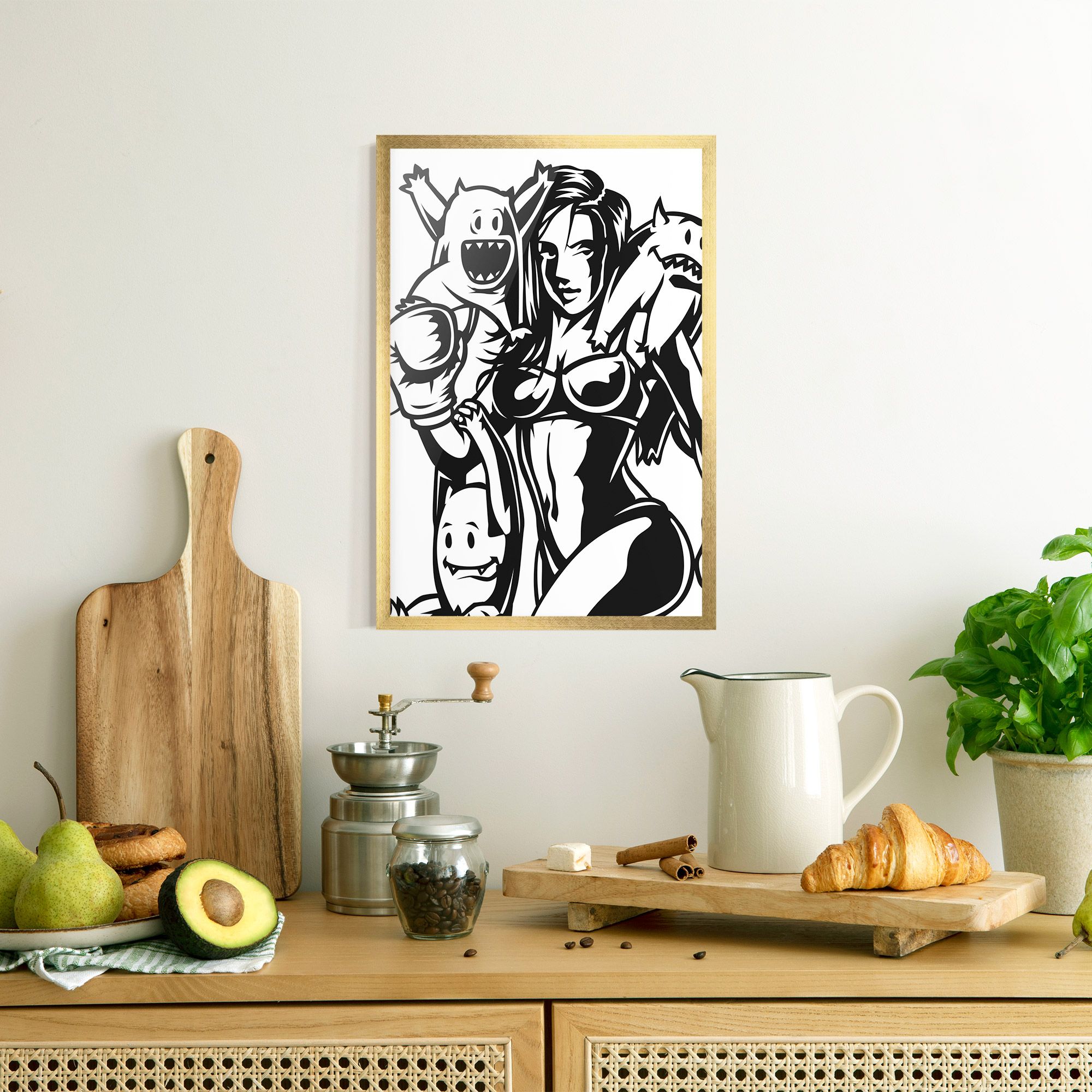 Woman Boxing mockup 8