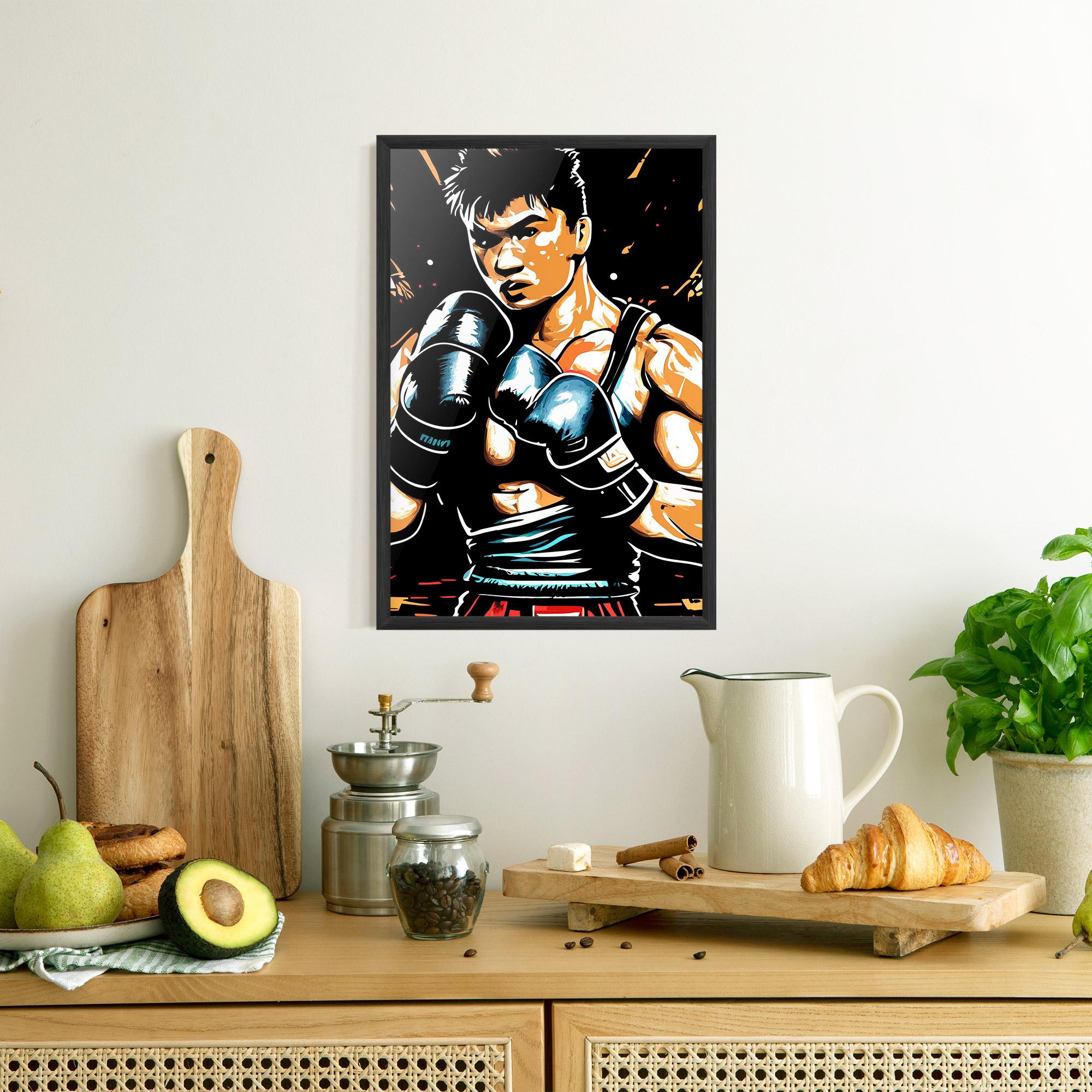 Keretezett Poszter Video Box Game mockup 8