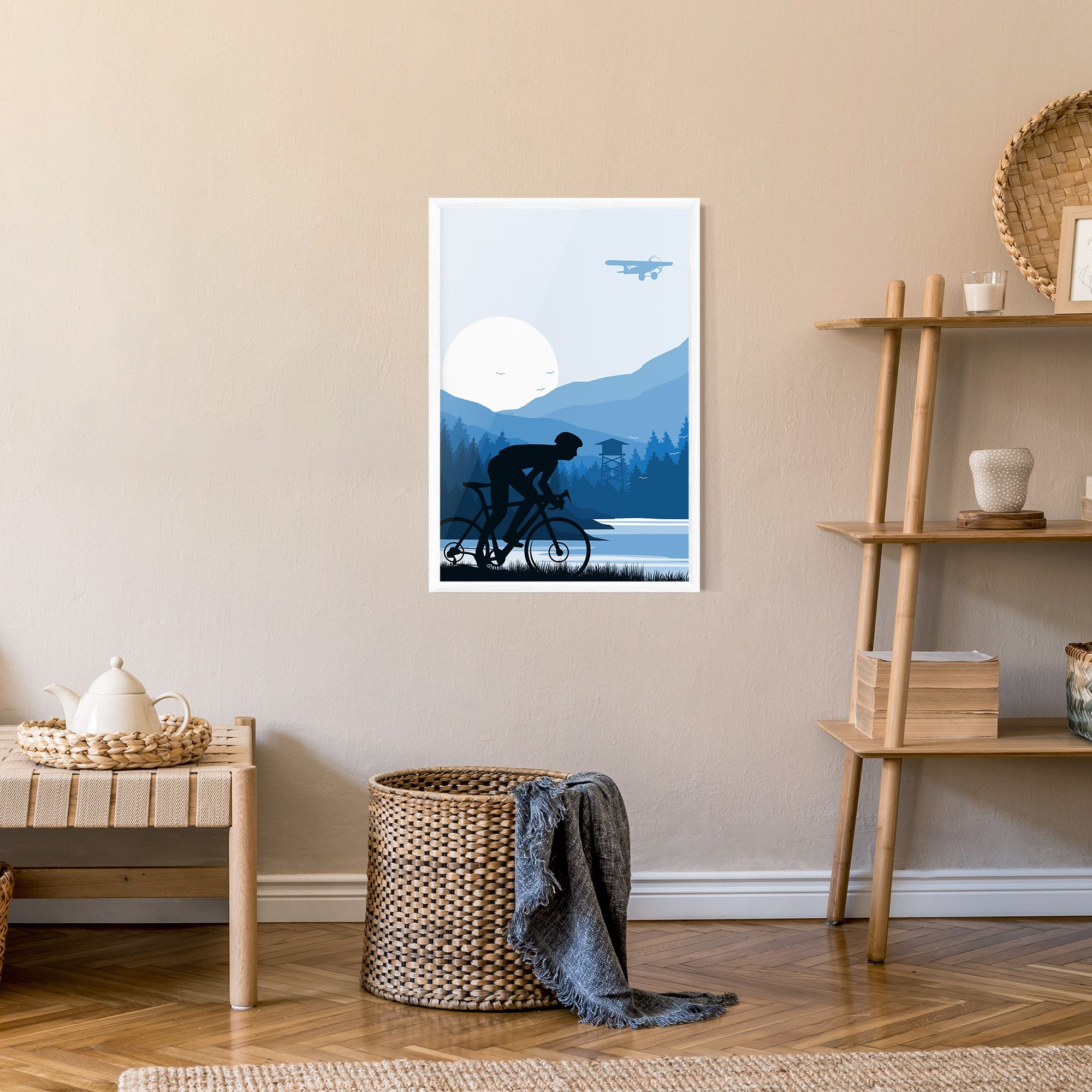 Blue Light Bike mockup 9