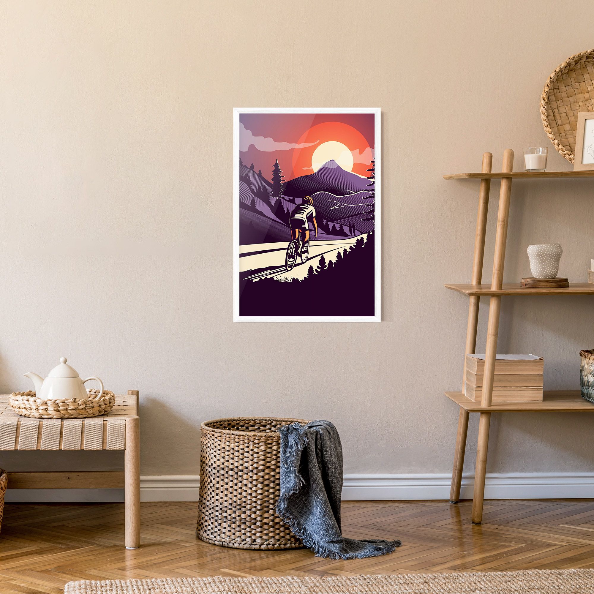 Cycling Sunset mockup 9