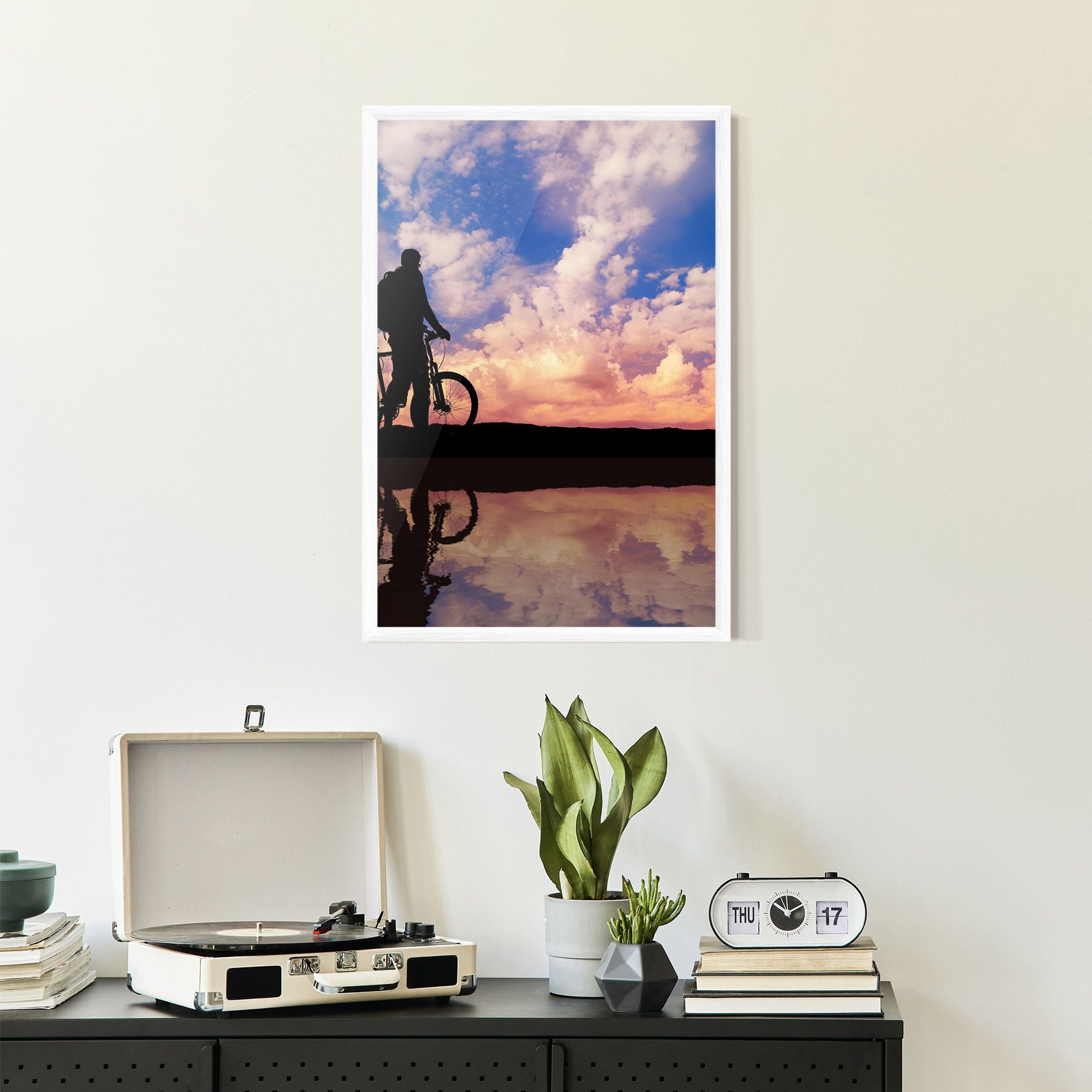 Bike Sunset mockup 2