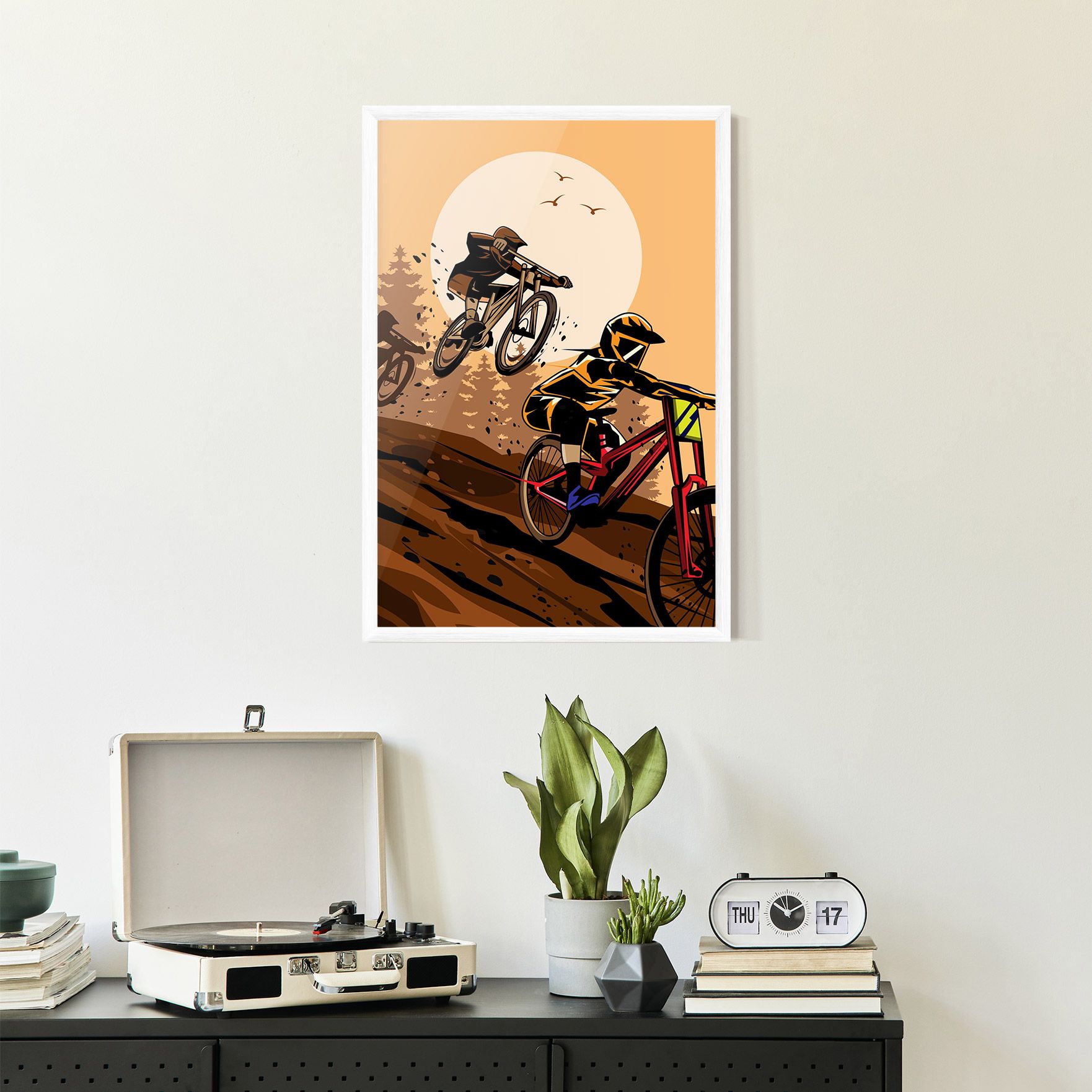 Downhill Bike mockup 2