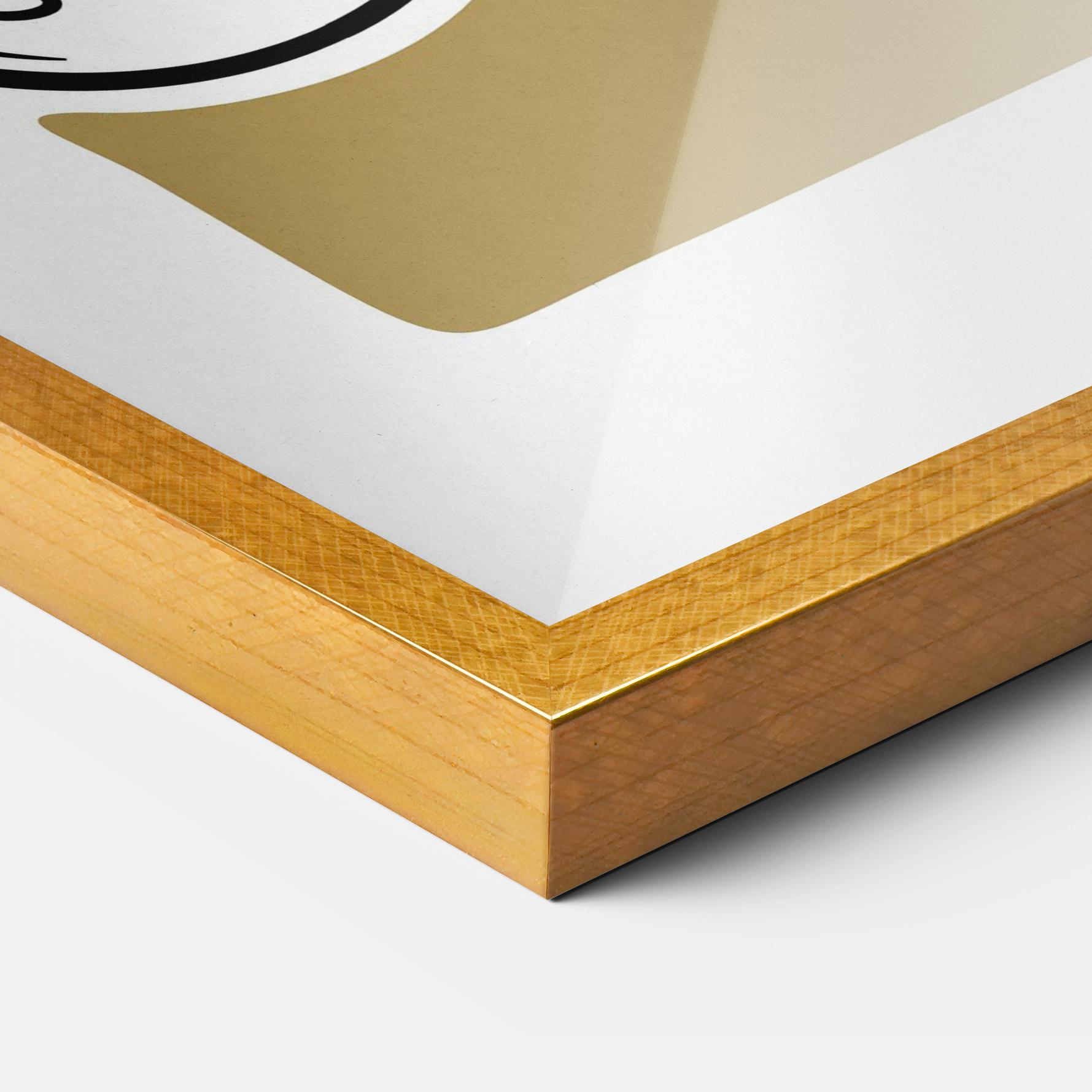 Keretezett Poszter Dog On Bike mockup 3