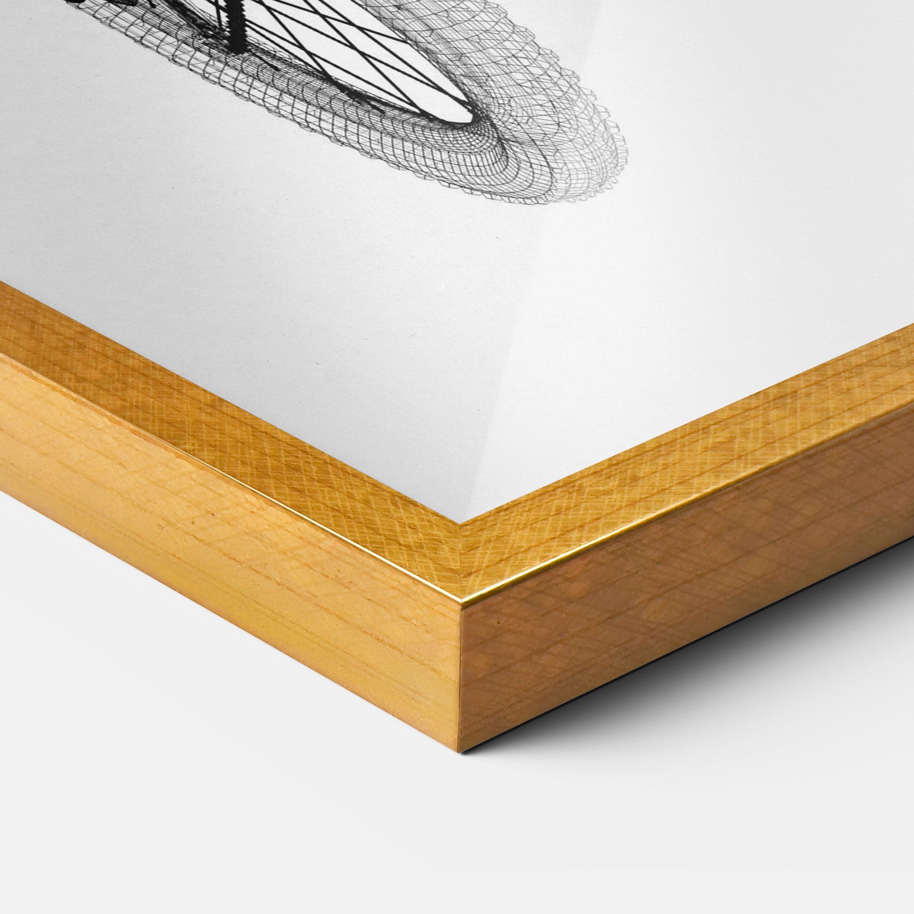 Mountain Bicycle 3d Model mockup 3