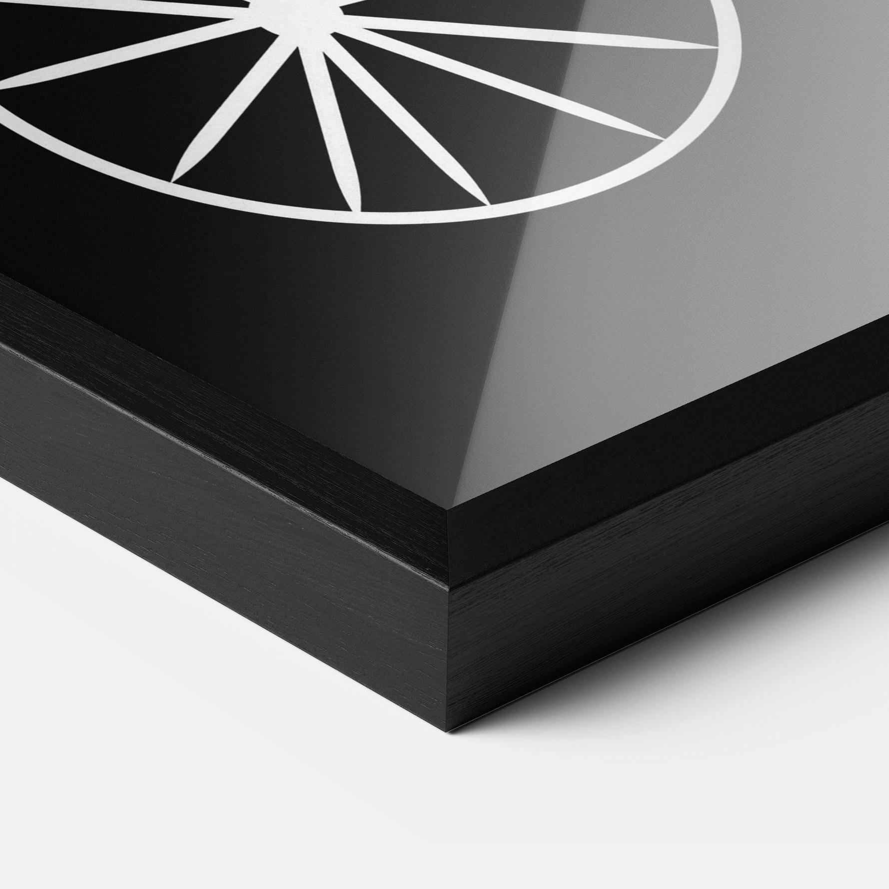 Keretezett Poszter Beautiful Ride mockup 3