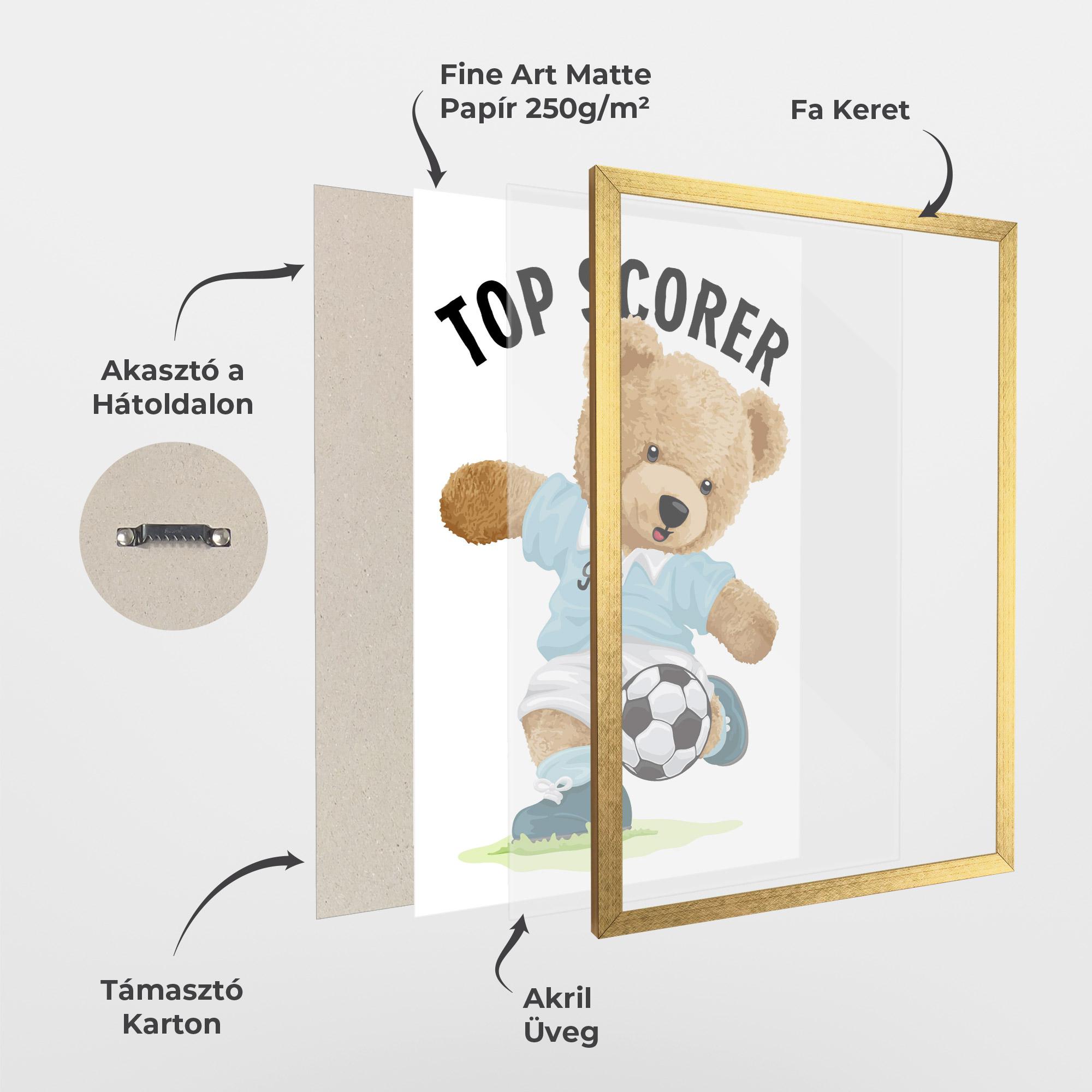 Keretezett Poszter Top Scorer mockup 1