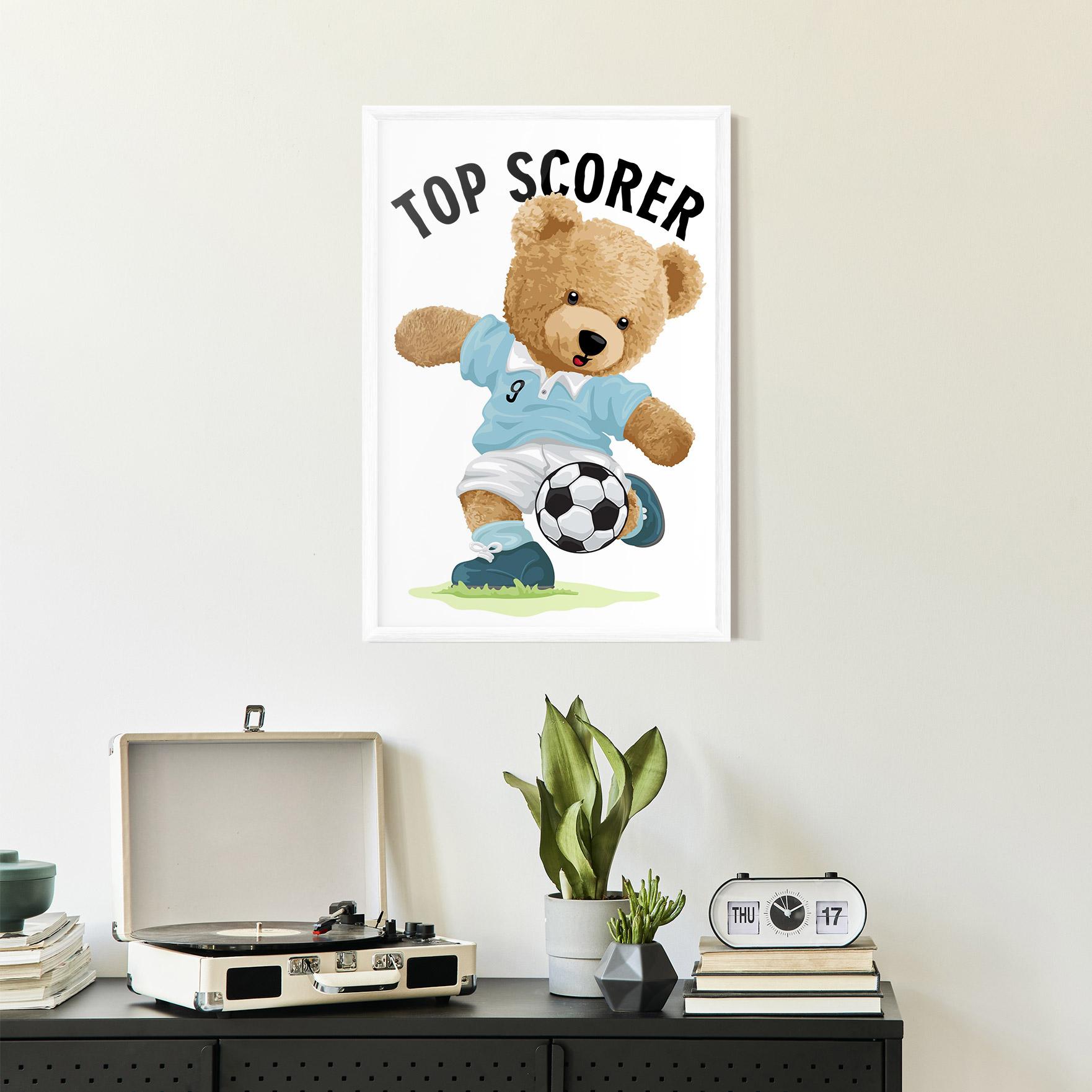 Keretezett Poszter Top Scorer mockup 2