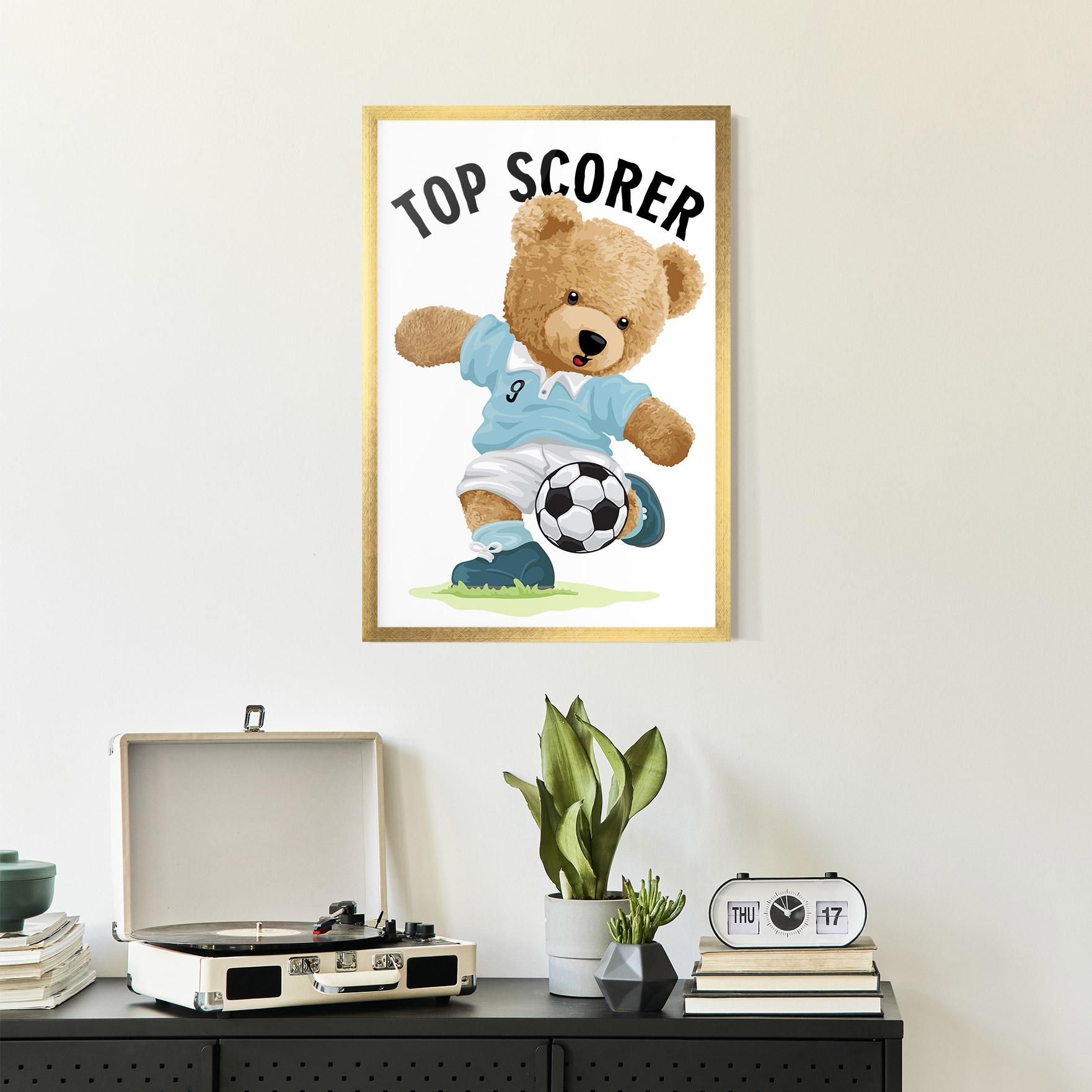 Keretezett Poszter Top Scorer mockup 2