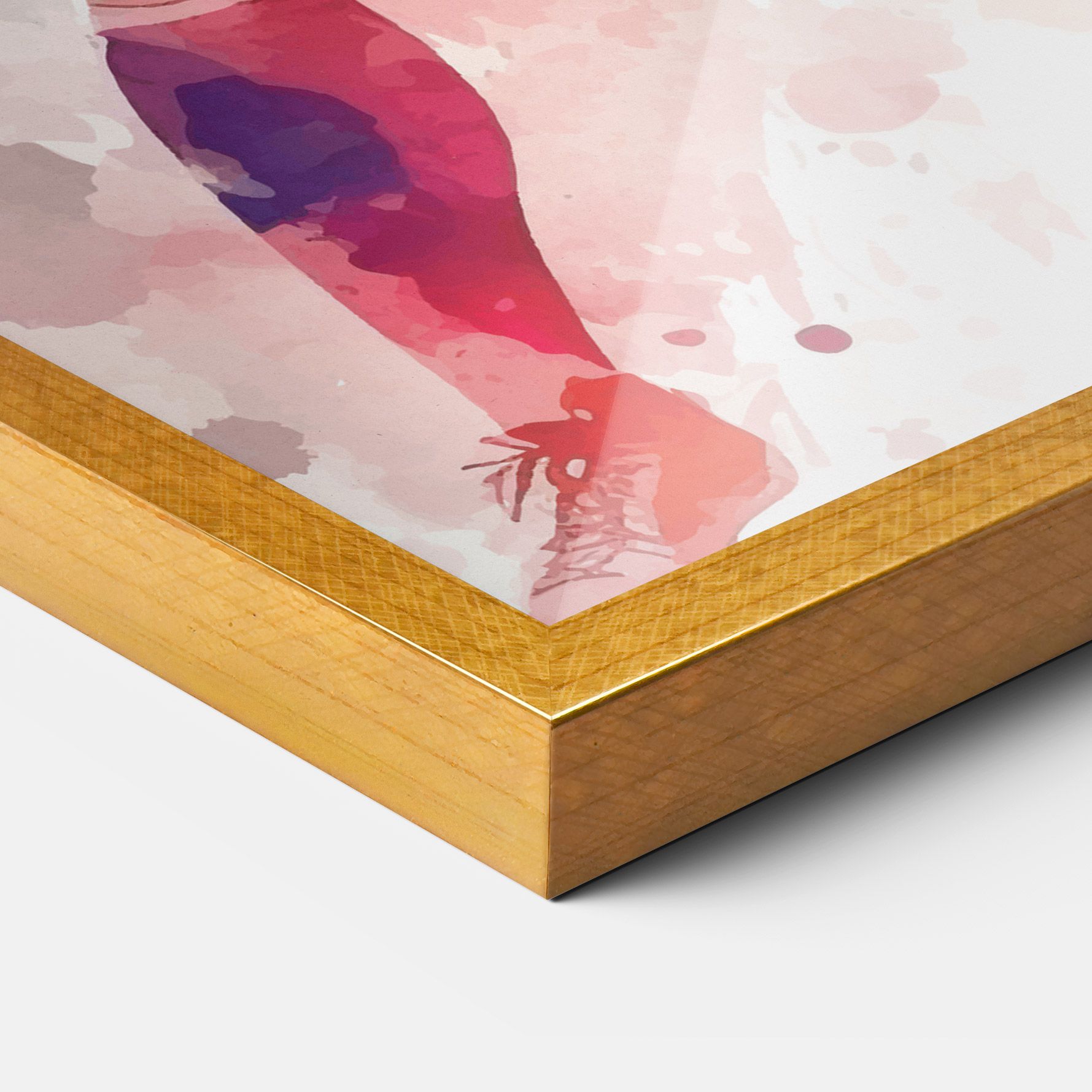 Football Watercolor mockup 3