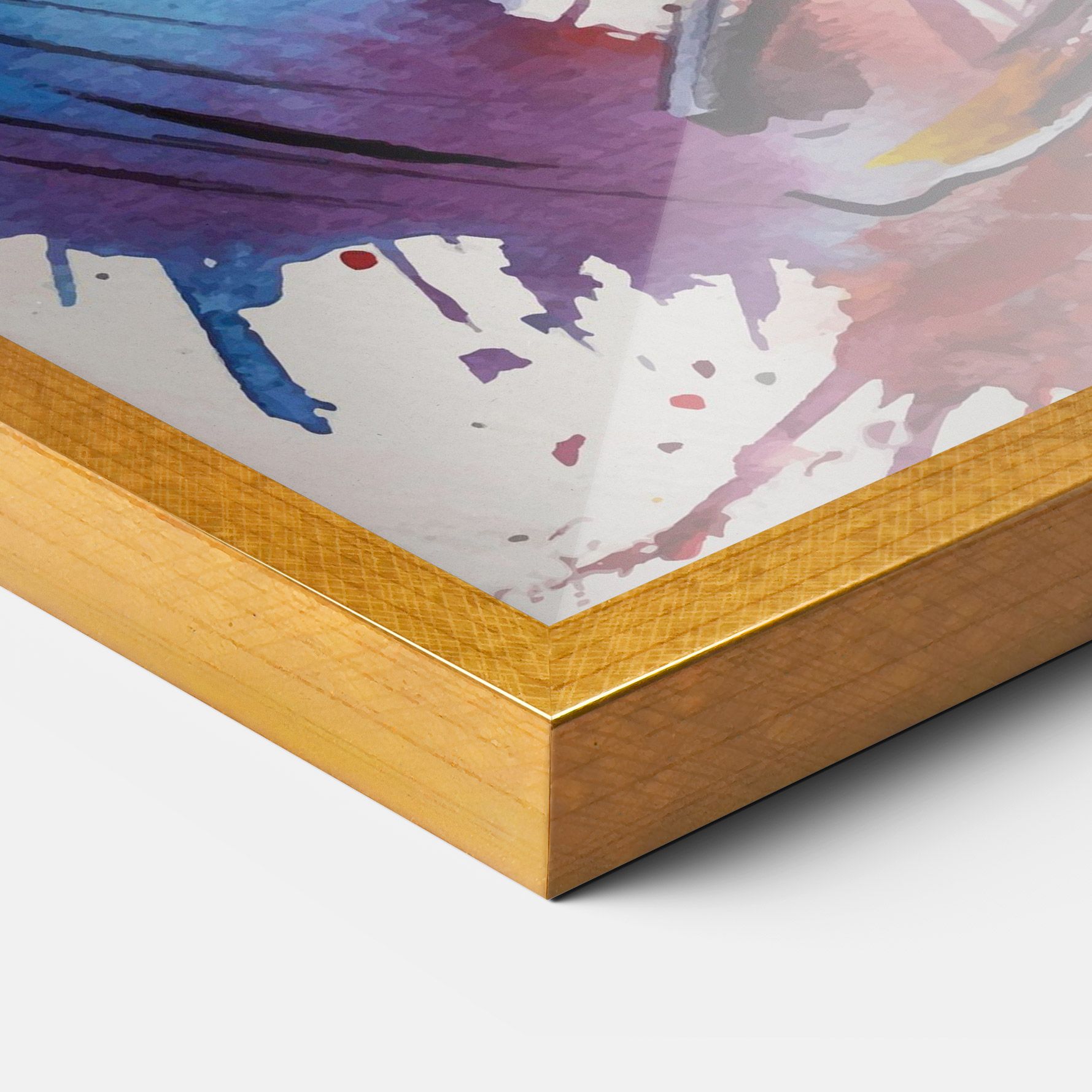 Yellow Art Football mockup 3