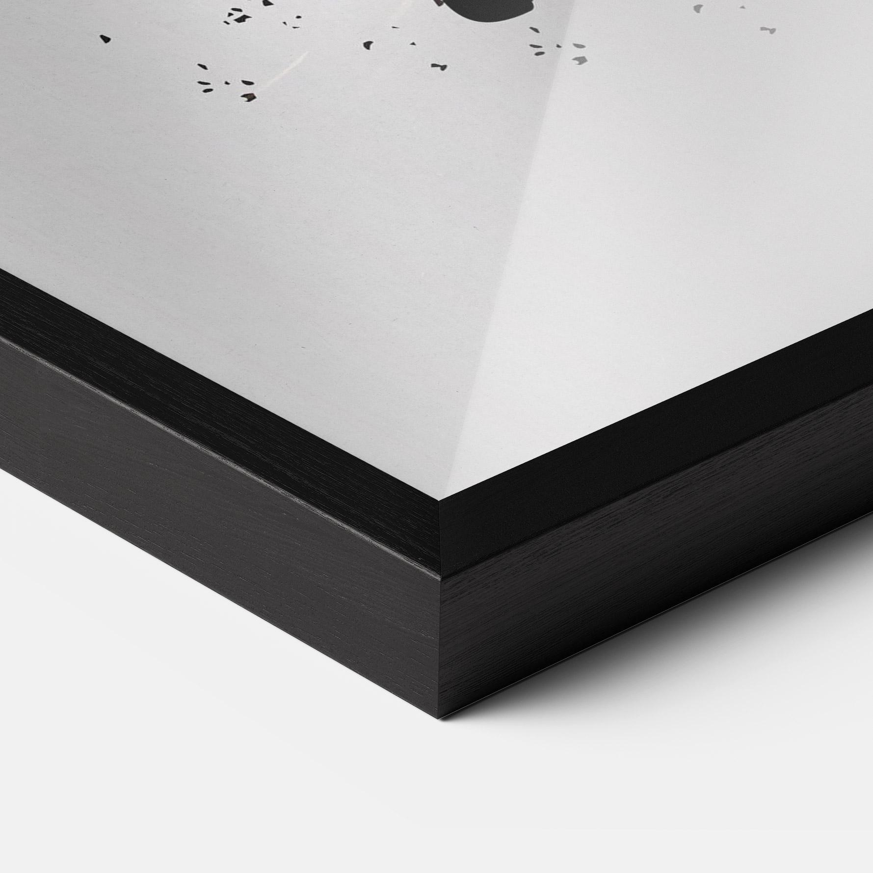 Keretezett Poszter Football Jump mockup 3