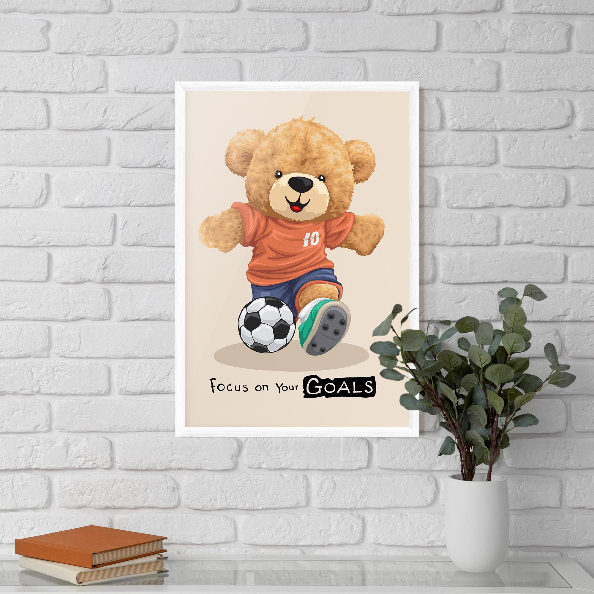 Keretezett Poszter Goals Focus mockup 5