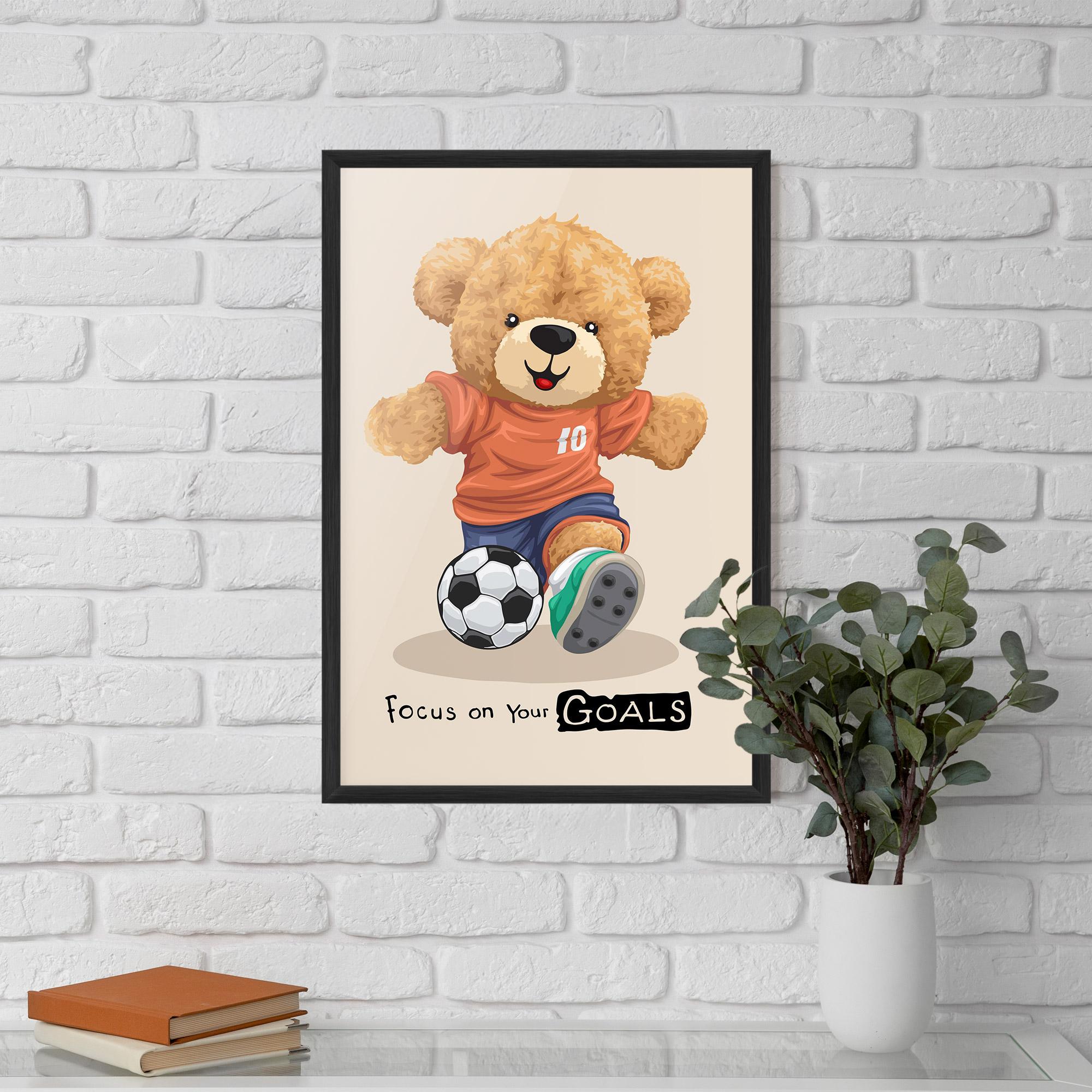 Keretezett Poszter Goals Focus mockup 5