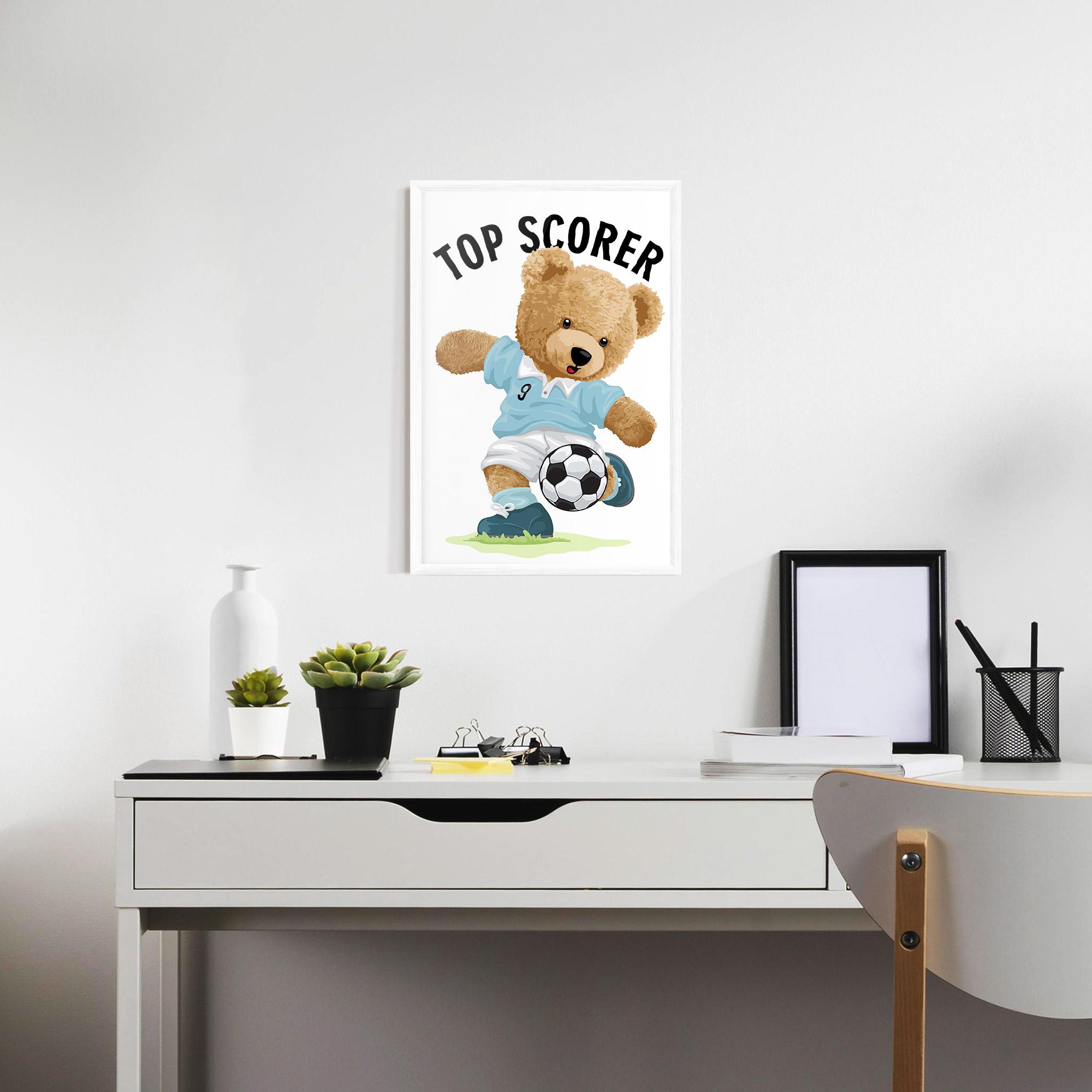 Keretezett Poszter Top Scorer mockup 7