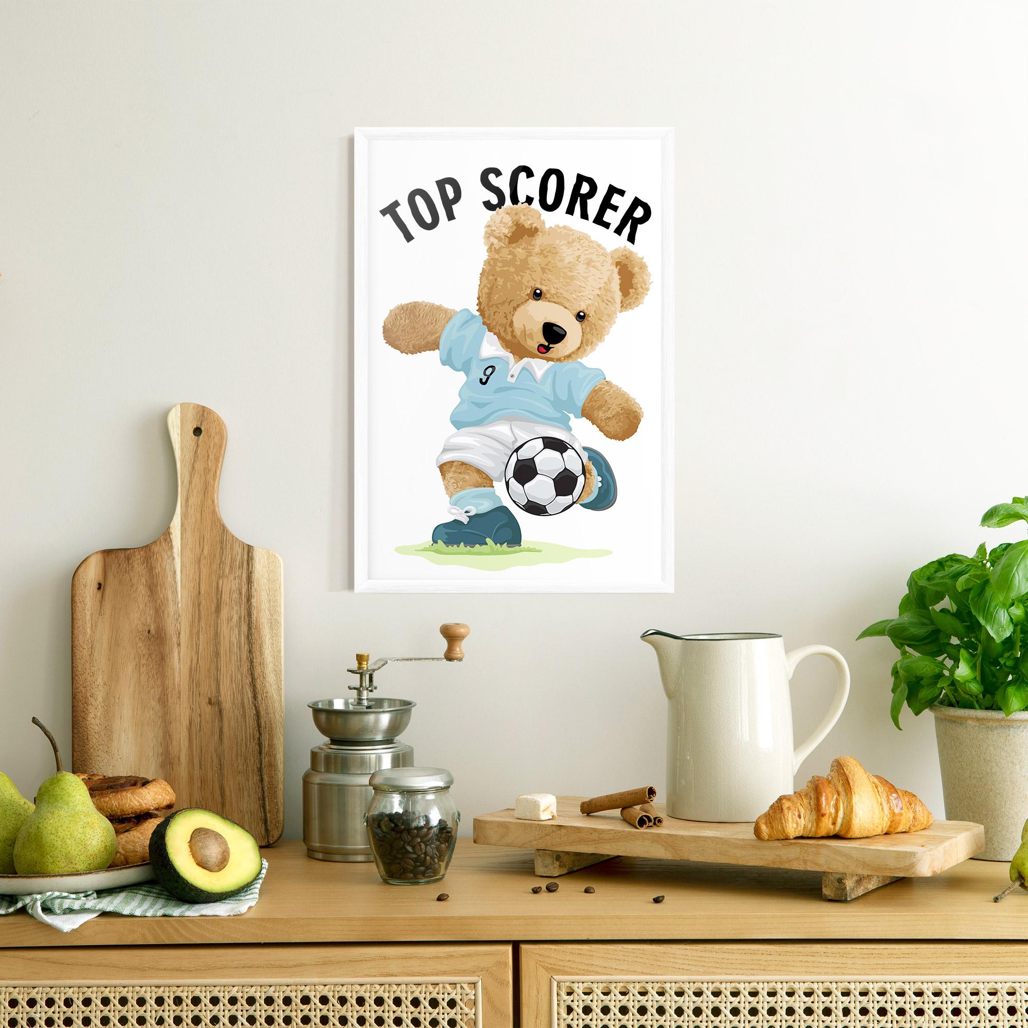 Keretezett Poszter Top Scorer mockup 8