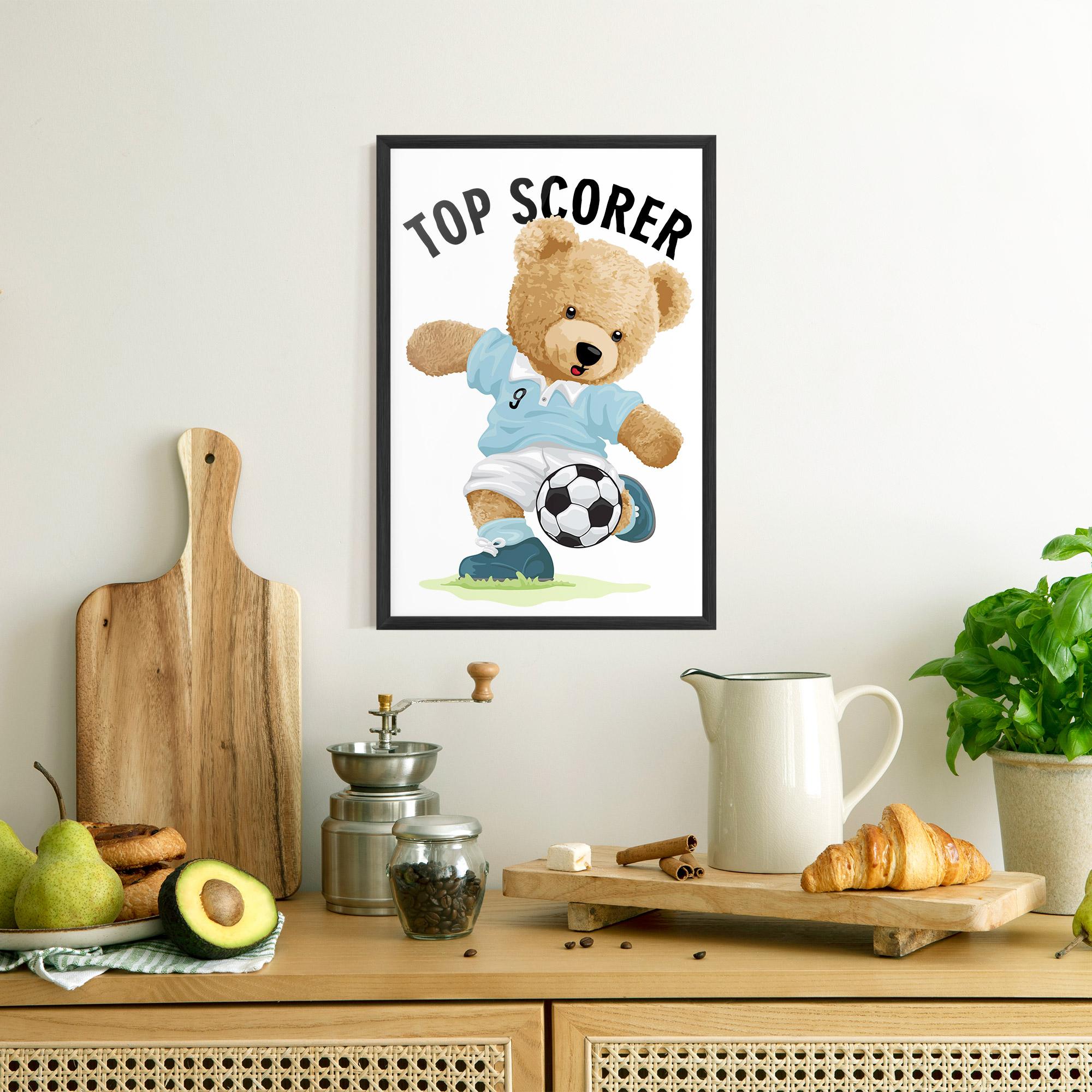 Keretezett Poszter Top Scorer mockup 8