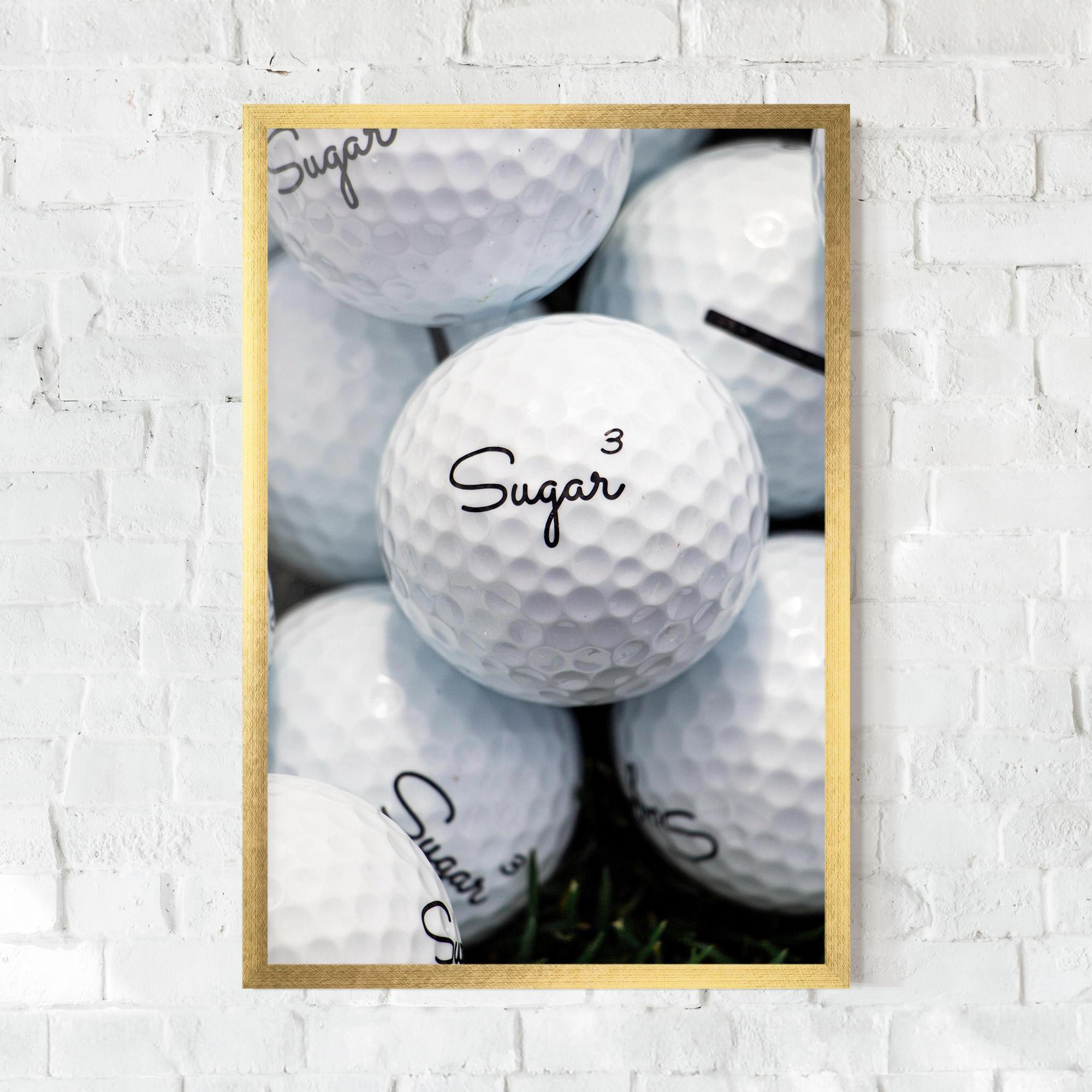 Keretezett Poszter Sugar Ball Close Up mockup 0