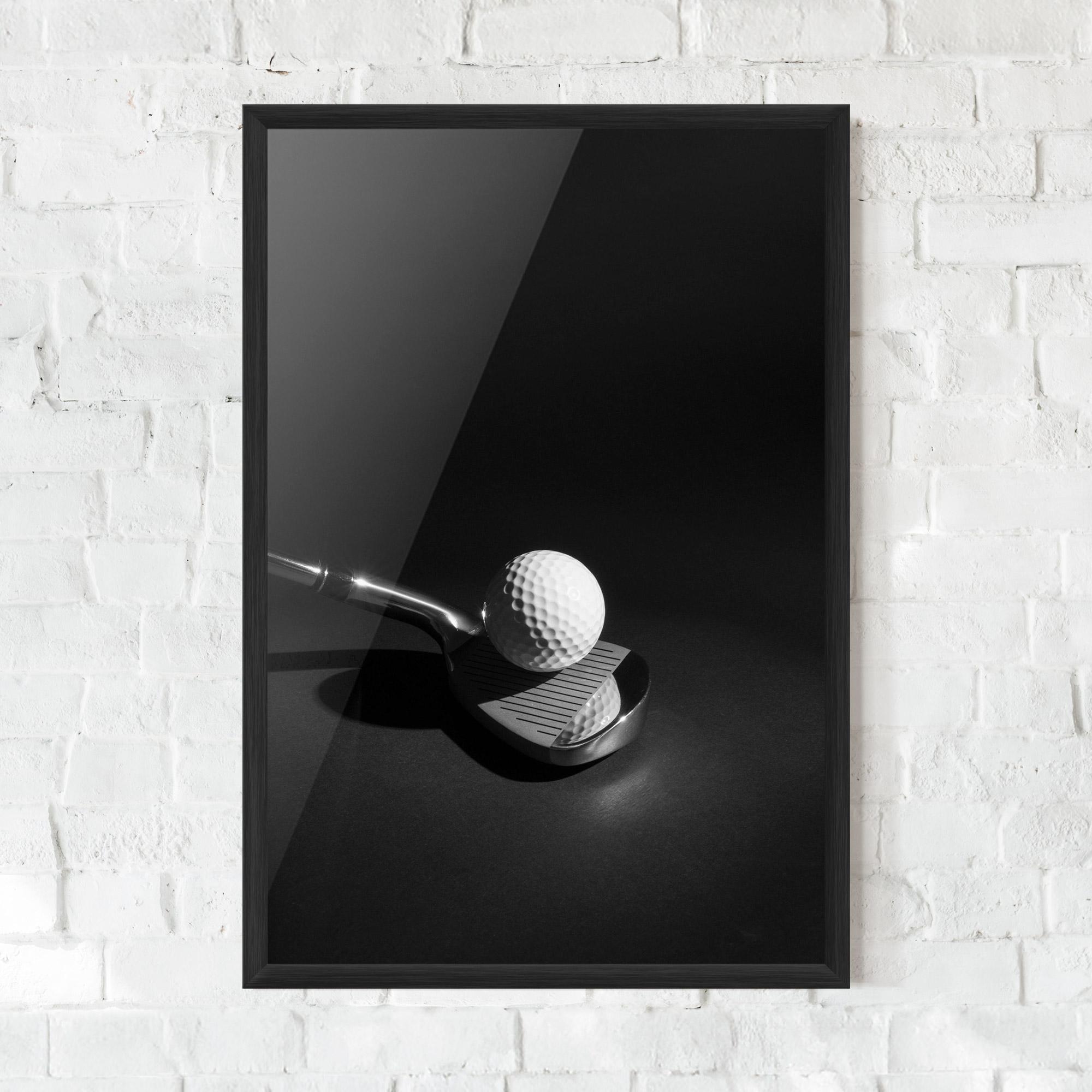 Keretezett Poszter Golf Equipment mockup 0