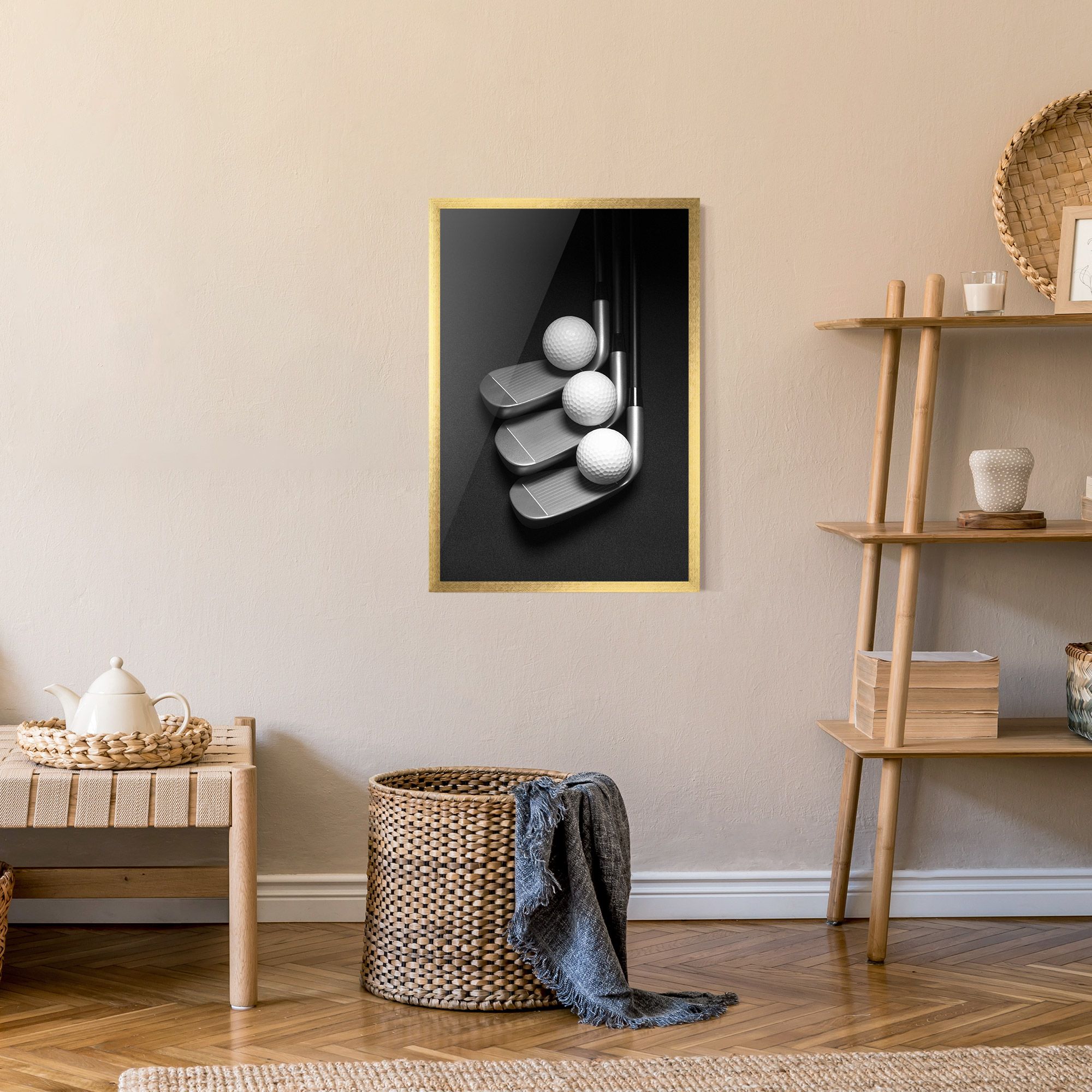 3 Golf Balls mockup 9