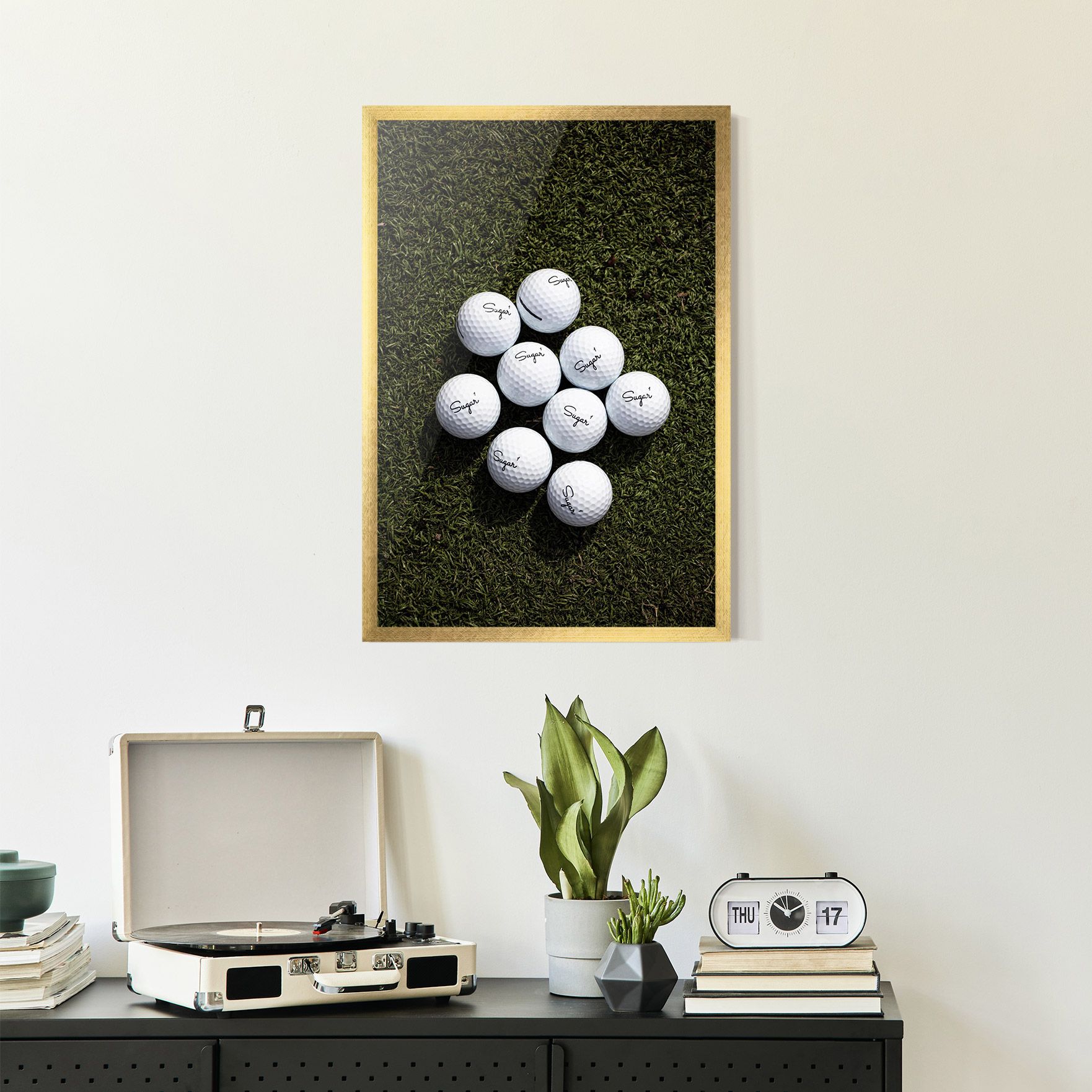 Sugar 1 Golf Balls mockup 2