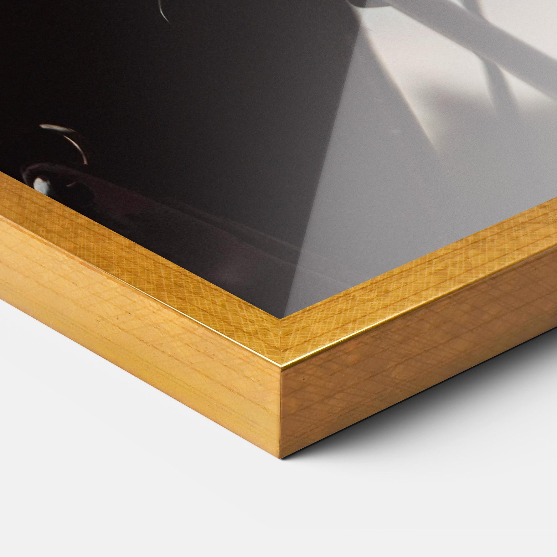 Keretezett Poszter Golf Set Shilouette mockup 3