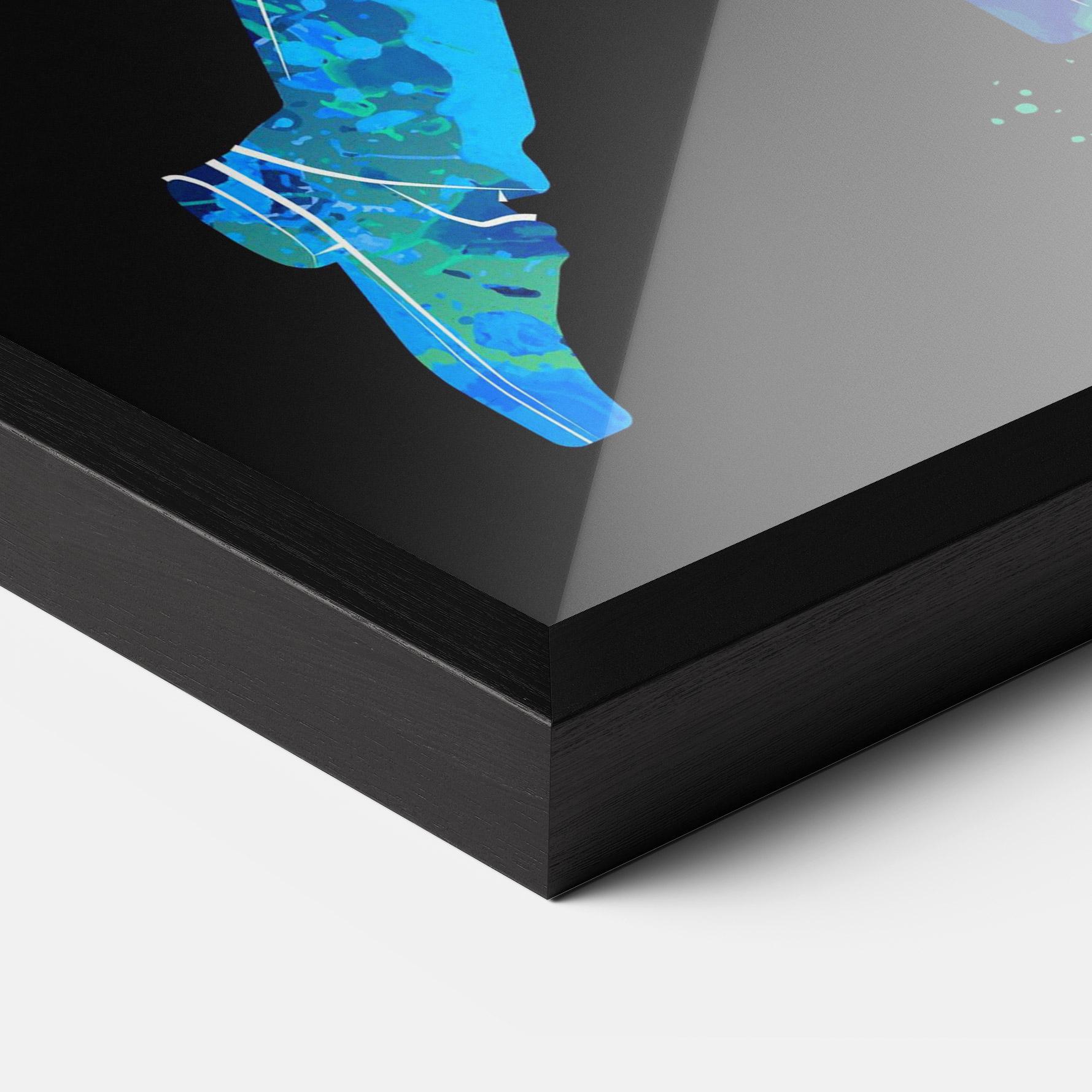 Keretezett Poszter Color Mix Golf mockup 3