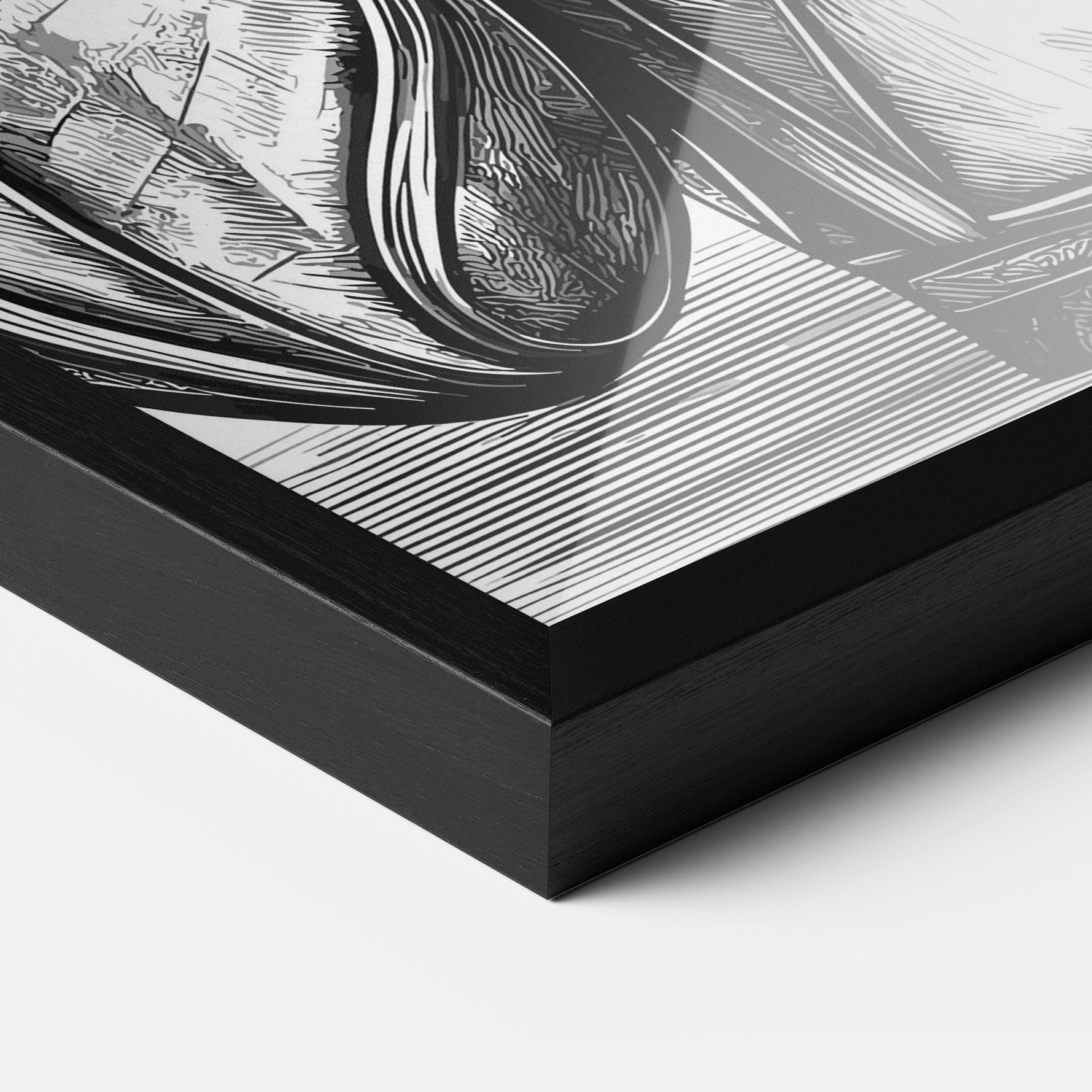 Keretezett Poszter Golf Club mockup 3