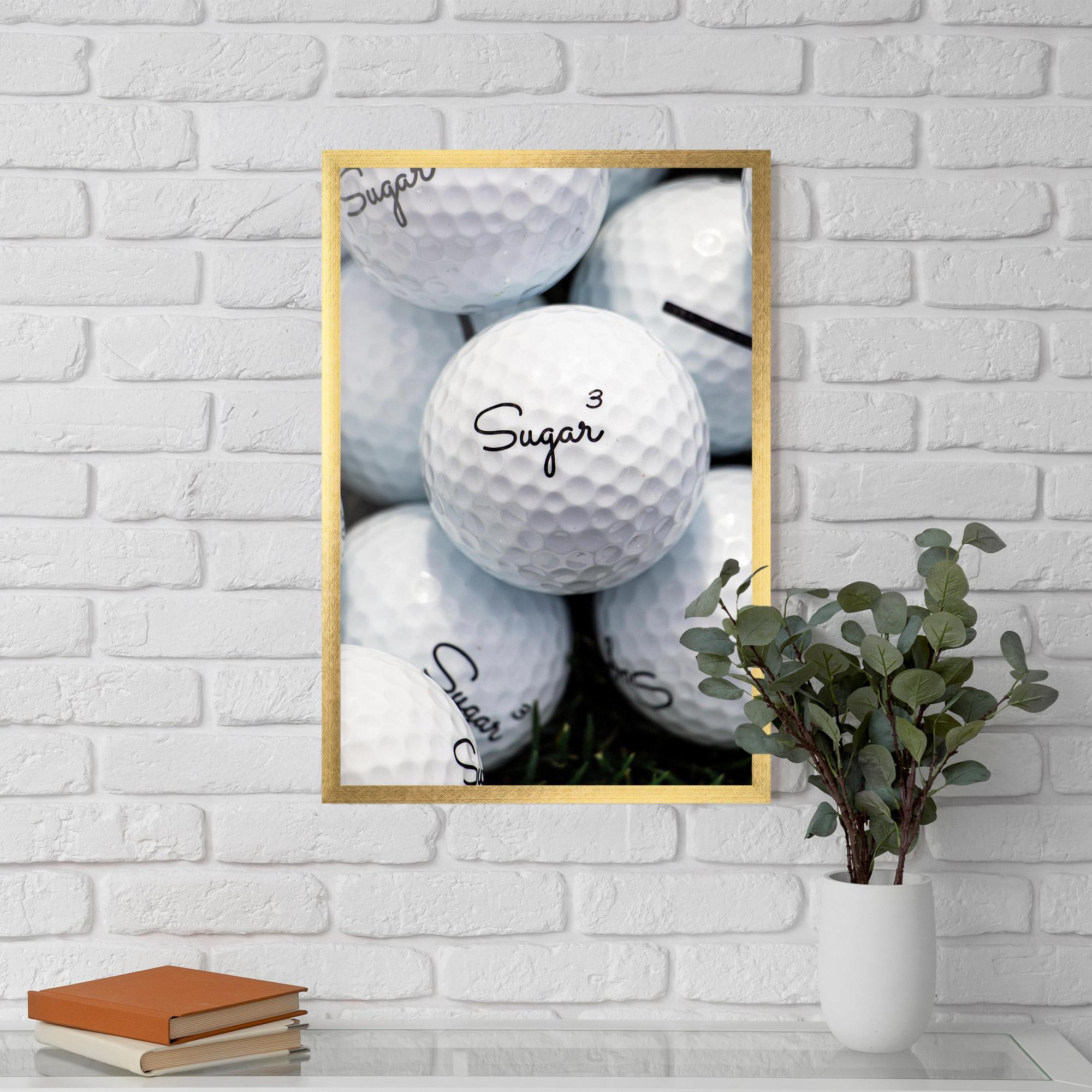 Keretezett Poszter Sugar Ball Close Up mockup 5