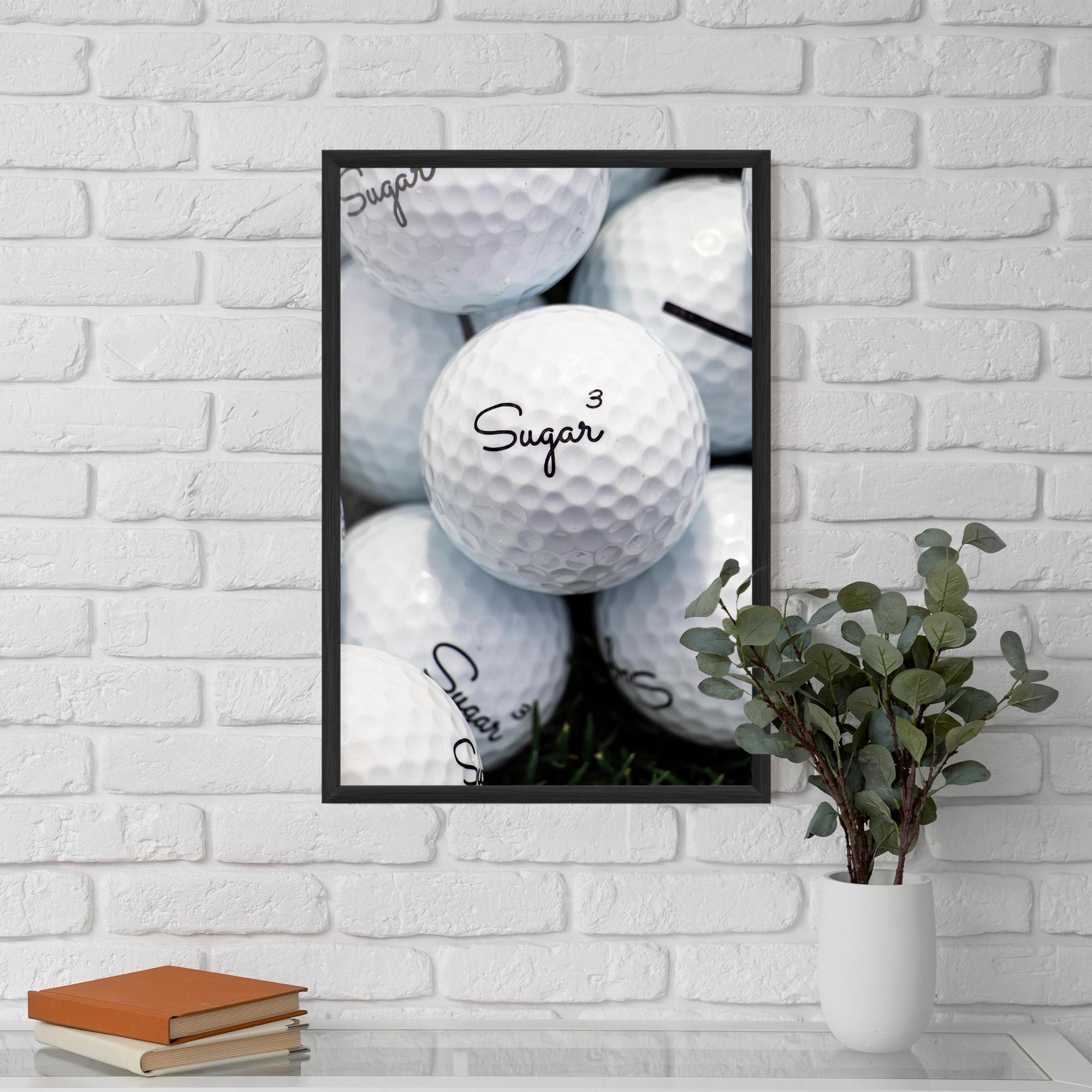 Keretezett Poszter Sugar Ball Close Up mockup 5