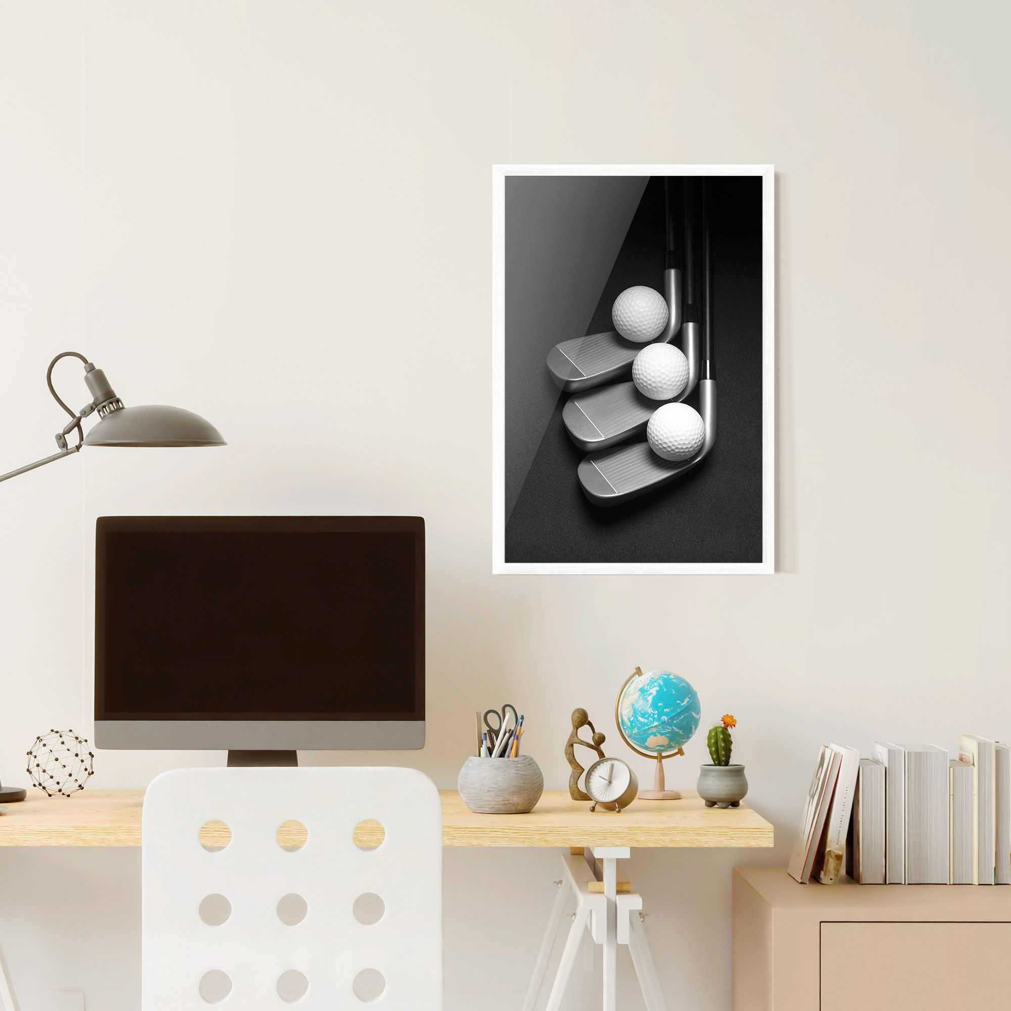 3 Golf Balls mockup 6